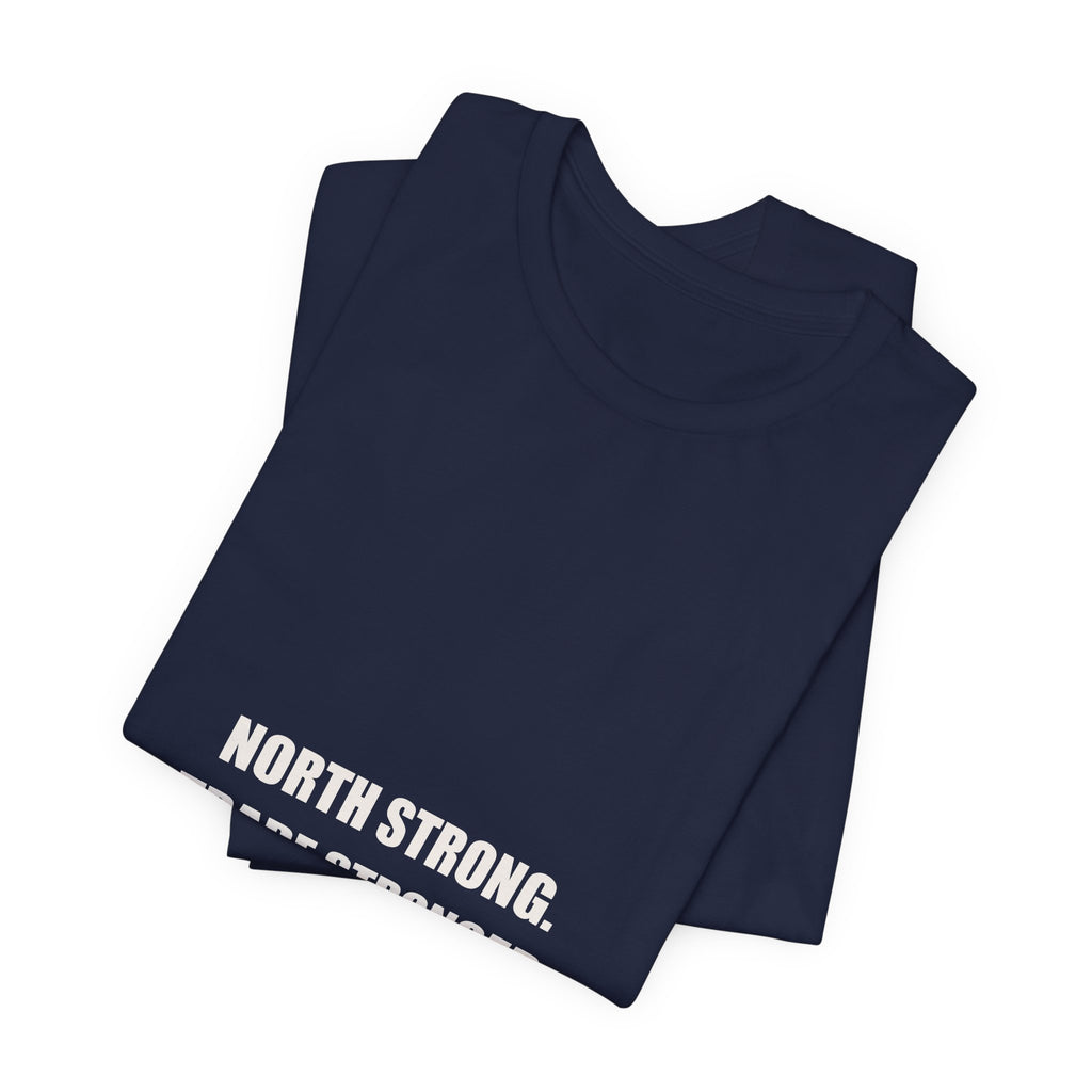 North Strong Trade Stronger Shirt - Canadian Tradesman, Canada Day Worker Gift, Patriotic Tradesman, Premium Bella Canvas