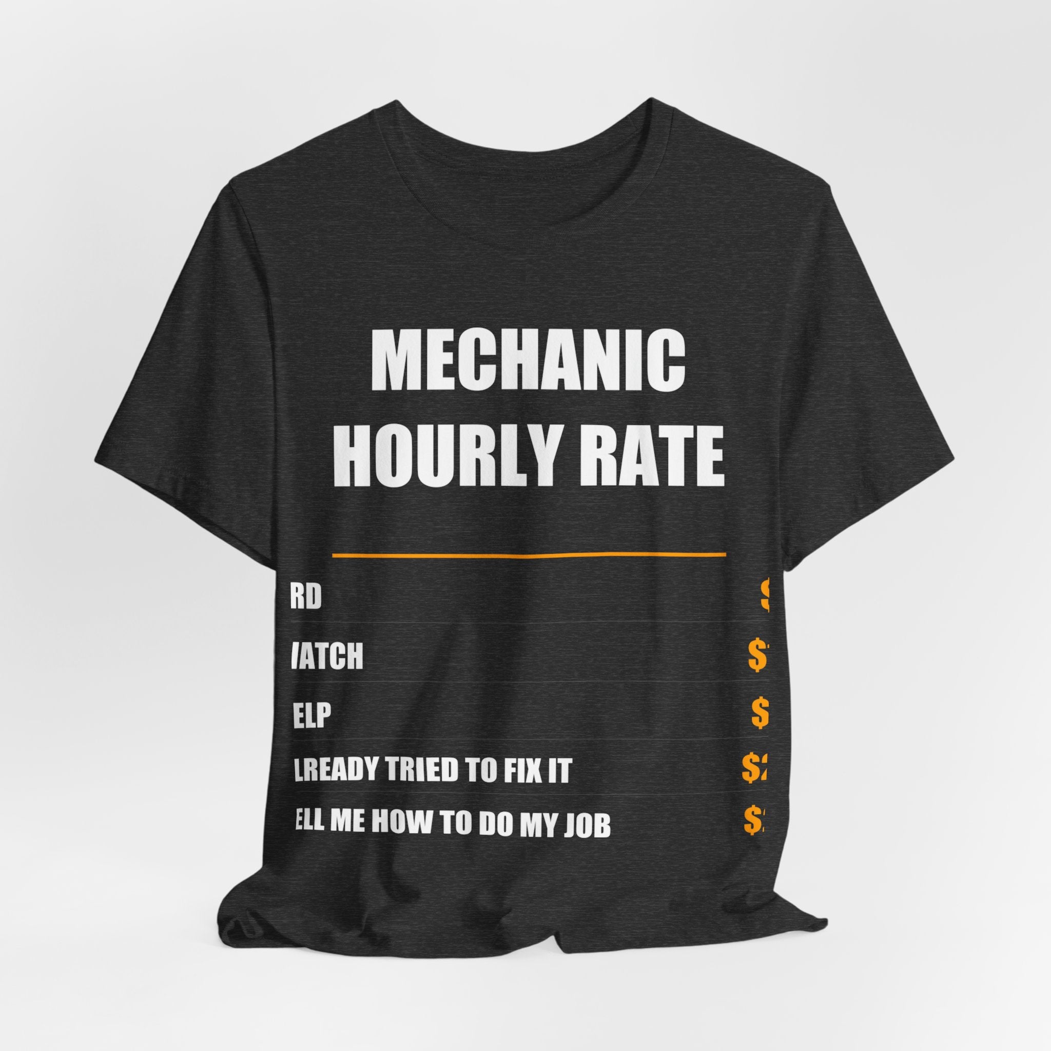 Mechanic Hourly Rate Shirt - view 31