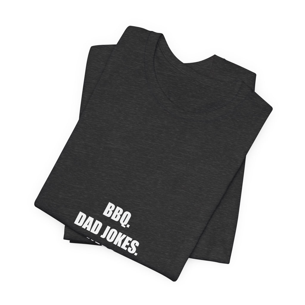 BBQ Dad Jokes Naps Shirt - Funny Summer Dad Tee, Father's Day Gift, Premium Bella Canvas
