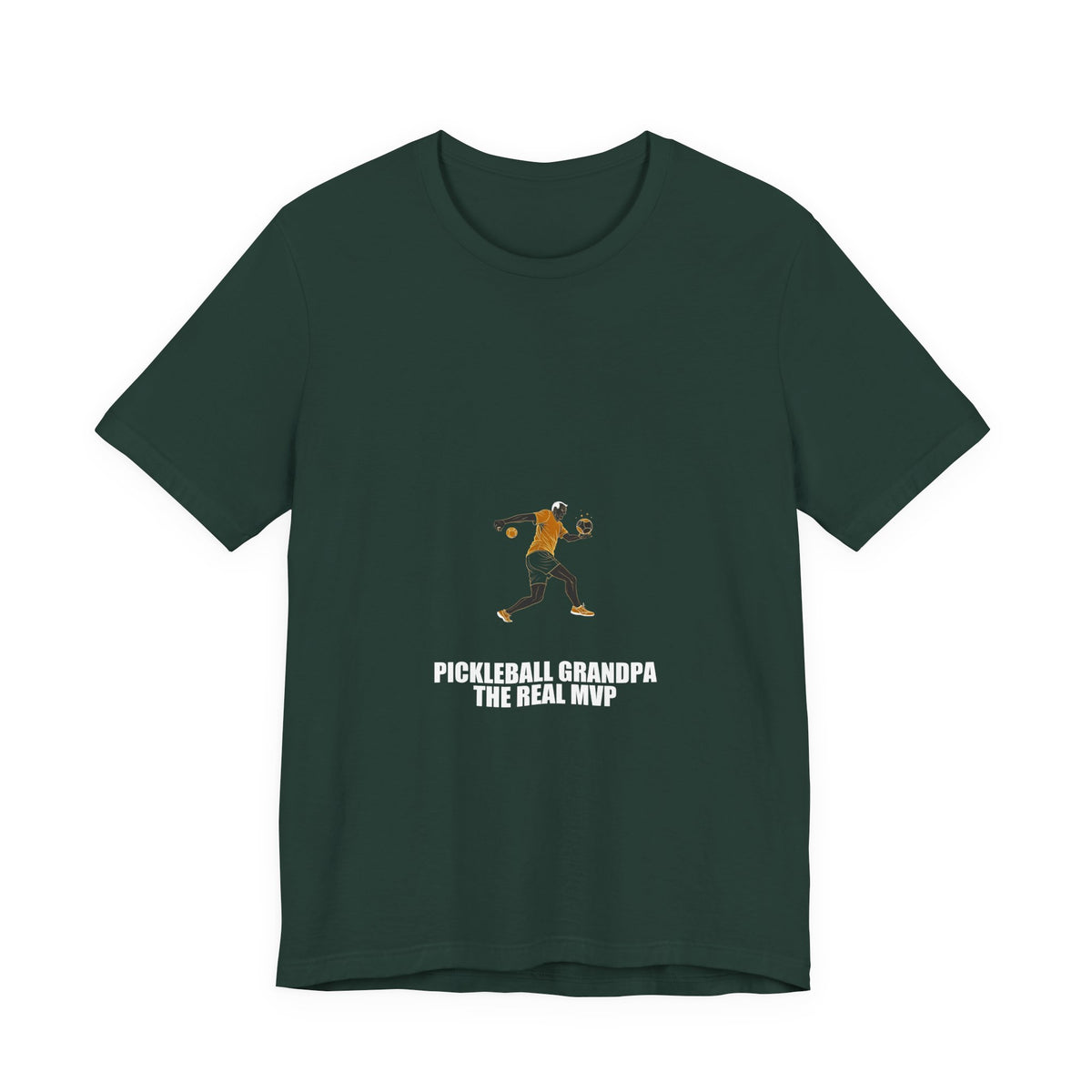 Pickleball Grandpa The Real MVP Shirt - Dad Gift, Fathers Day, Tee, T-Shirt