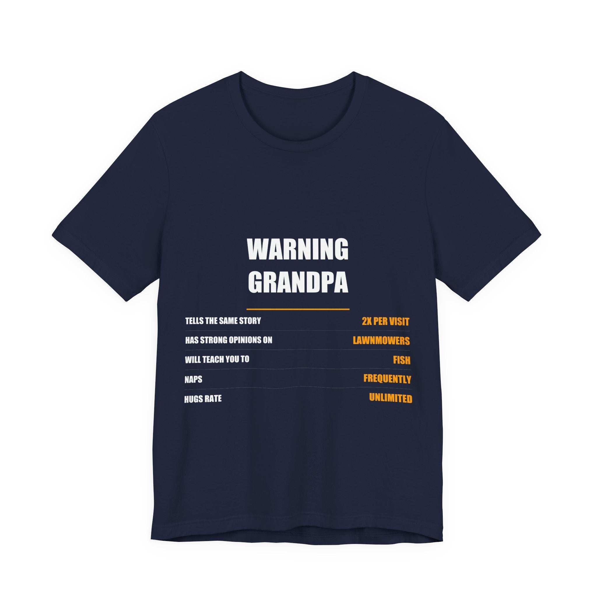 Warning Grandpa Shirt - view 4