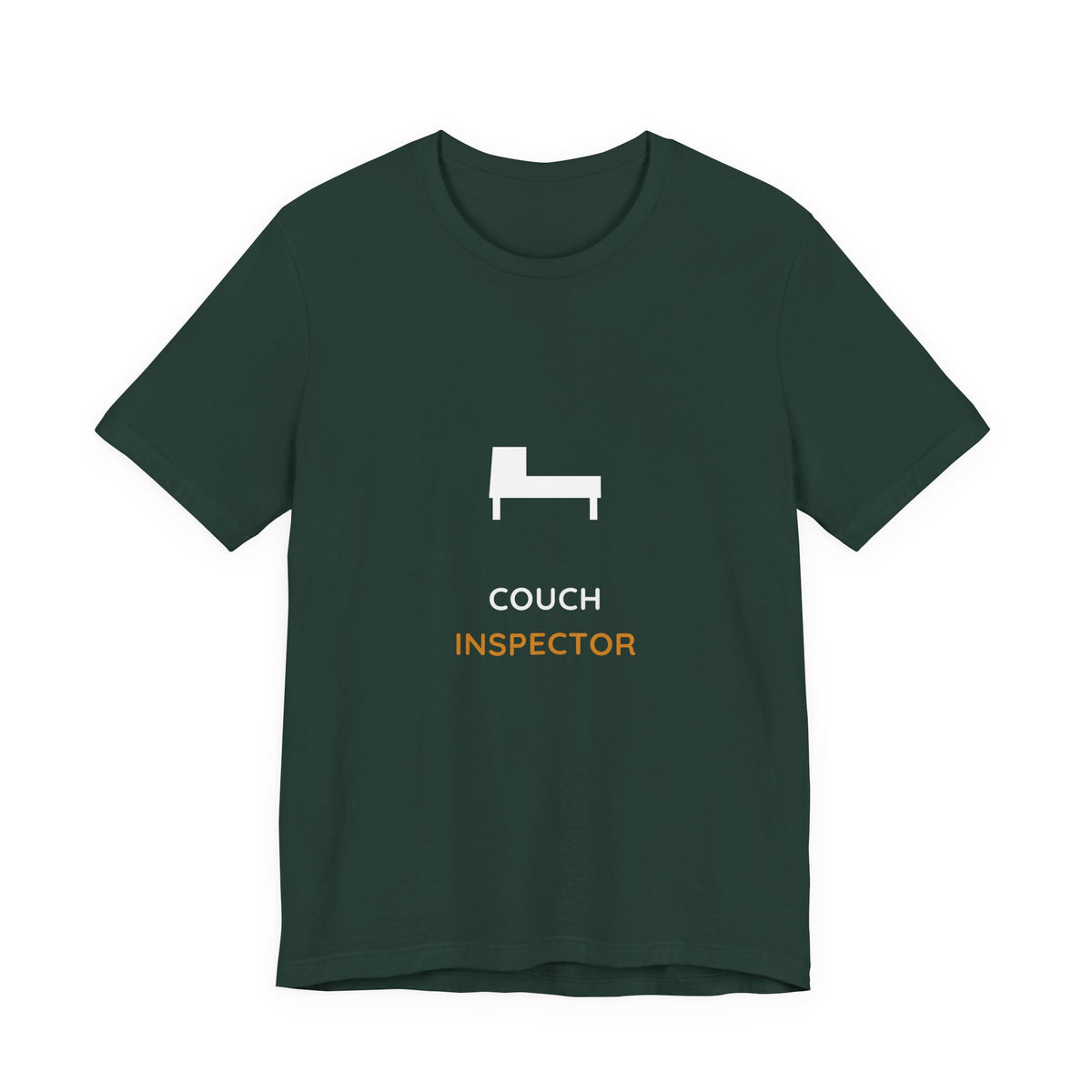 Couch Inspector Shirt - Soft Rounded Edition, Premium Bella Canvas