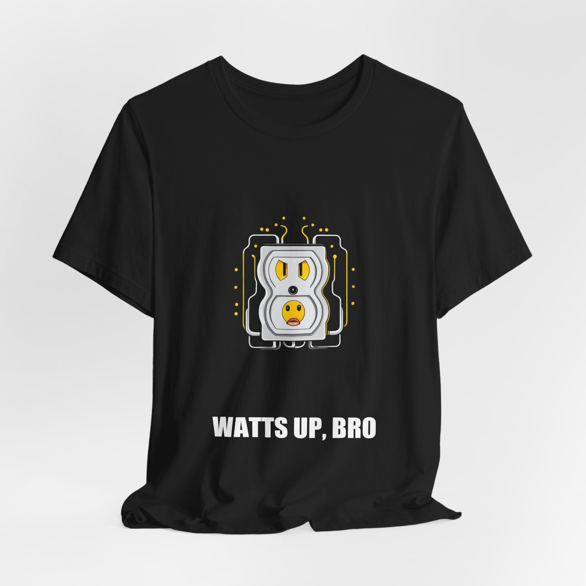 Watts Up Bro Funny Electrician Shirt - Electrician, Electrician Gift, Funny Electrician, Electrician Gifts, Tee, T-Shirt