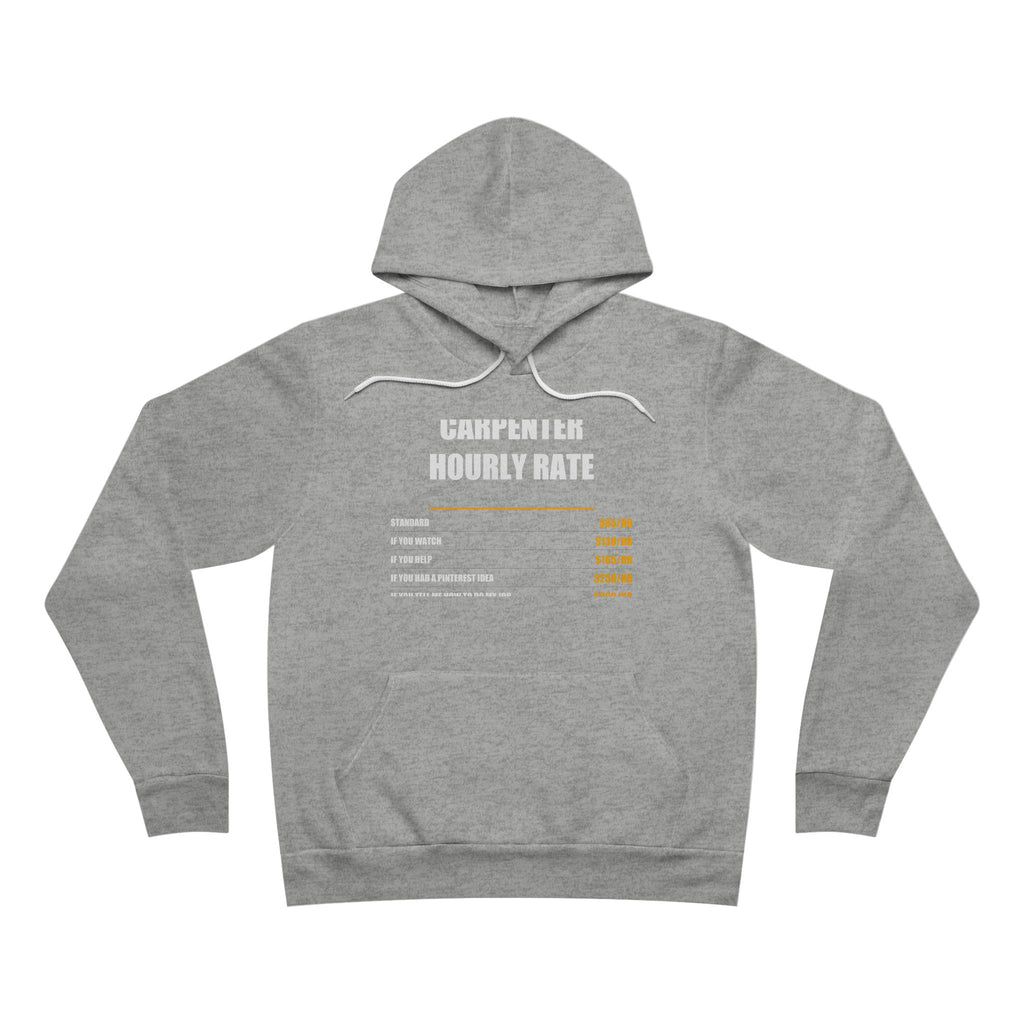 Carpenter Hourly Rate Hoodie - view 3