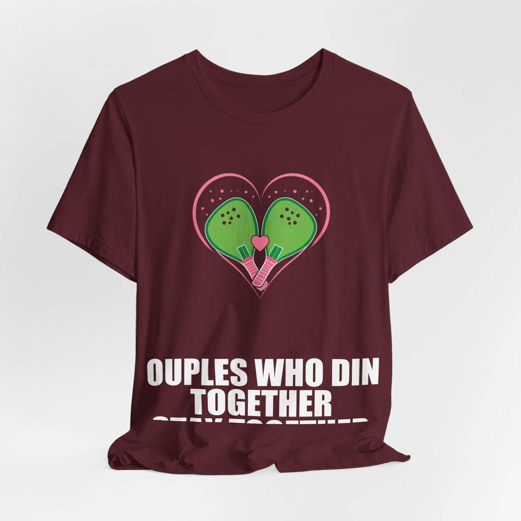 Couples Who Dink Together Stay Together Shirt - view 40