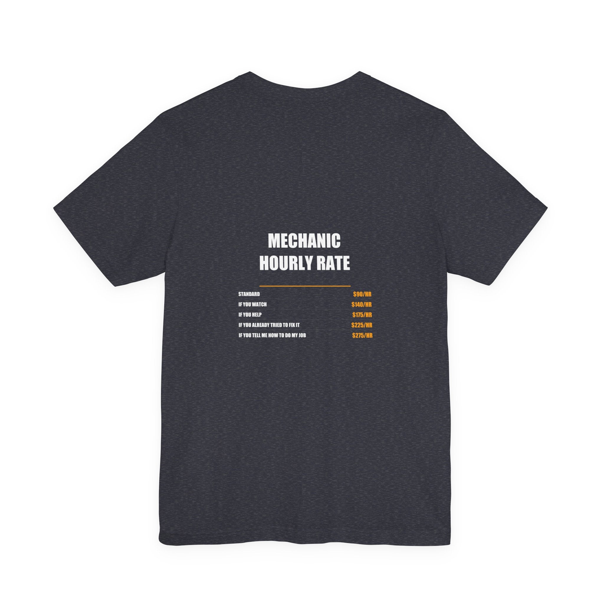 Mechanic Hourly Rate Shirt - Mechanic, Mechanic Gift, Funny Mechanic, Mechanic Gifts, Tee, T-Shirt