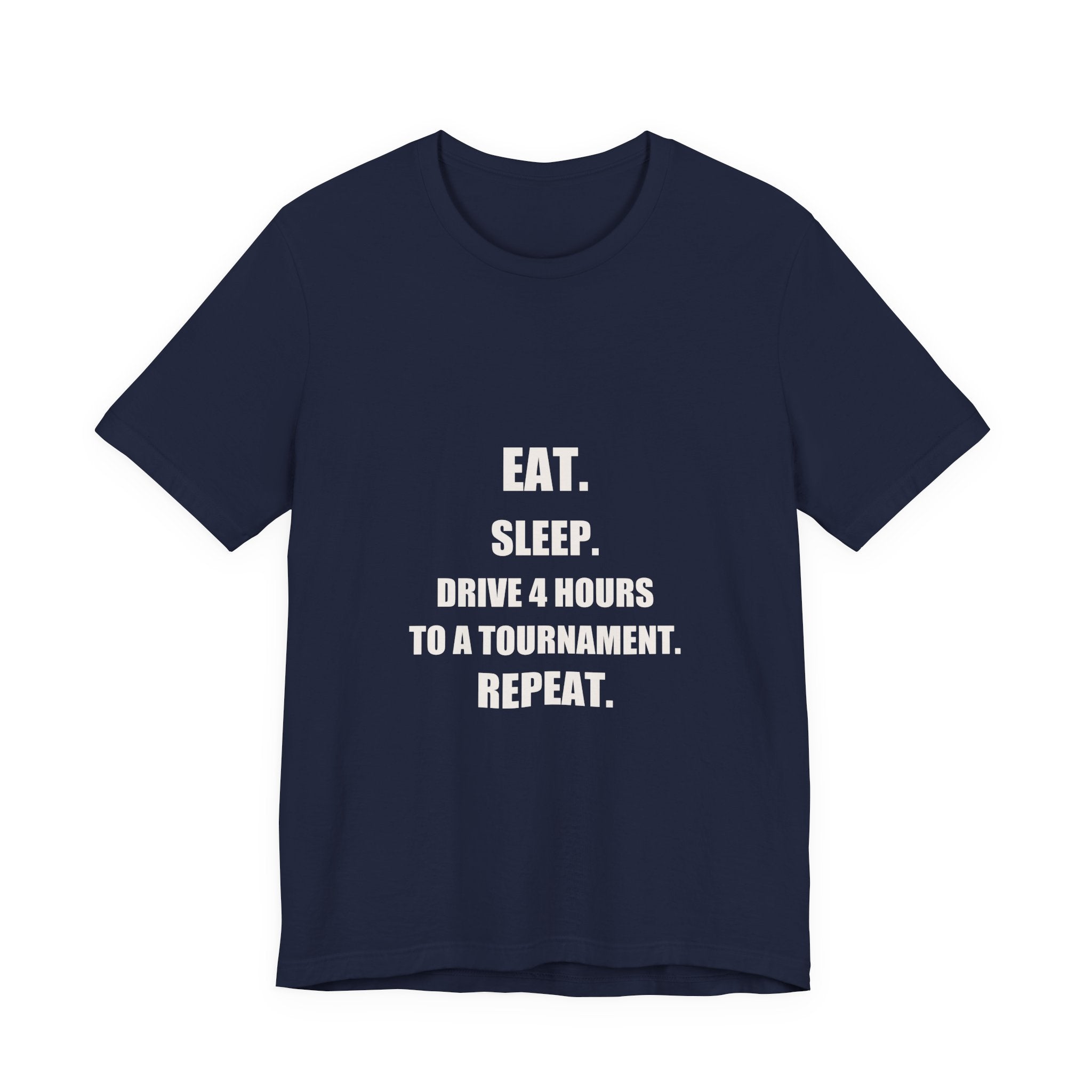 Travel Baseball Mom Shirt - Eat Sleep Drive 4 Hours To A Tournament Repeat, Funny Baseball Mom Gift, Premium Tee