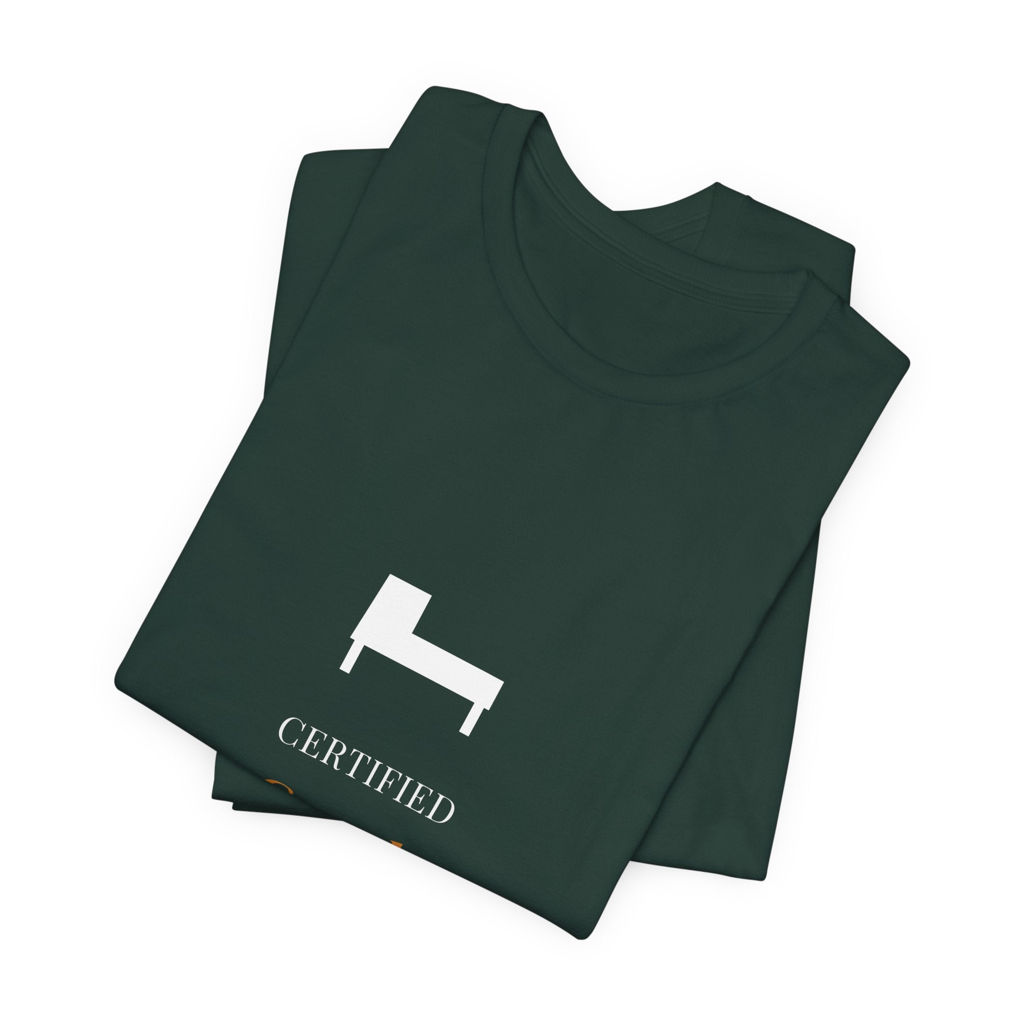 Couch Inspector Shirt - Farmhouse Serif Edition, Premium Bella Canvas