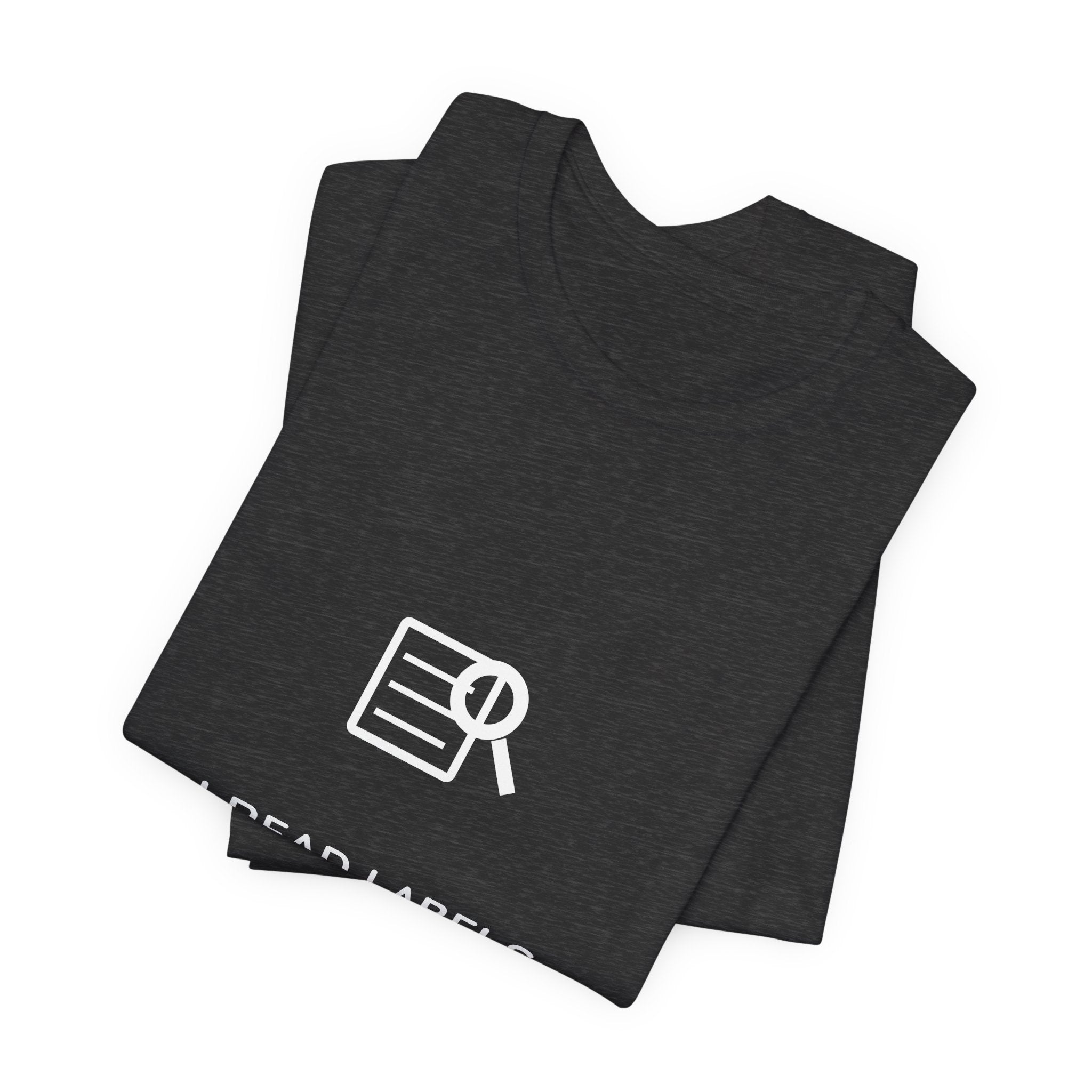I Read Labels For Fun Celiac Shirt - Soft Rounded Edition, Premium Bella Canvas