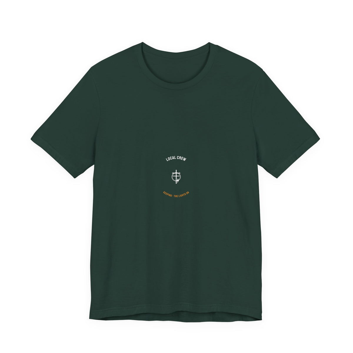 Keeping The Lights On Electrician Shirt - Vintage Lineman Badge Tee, Electrician Gift, Premium Bella Canvas