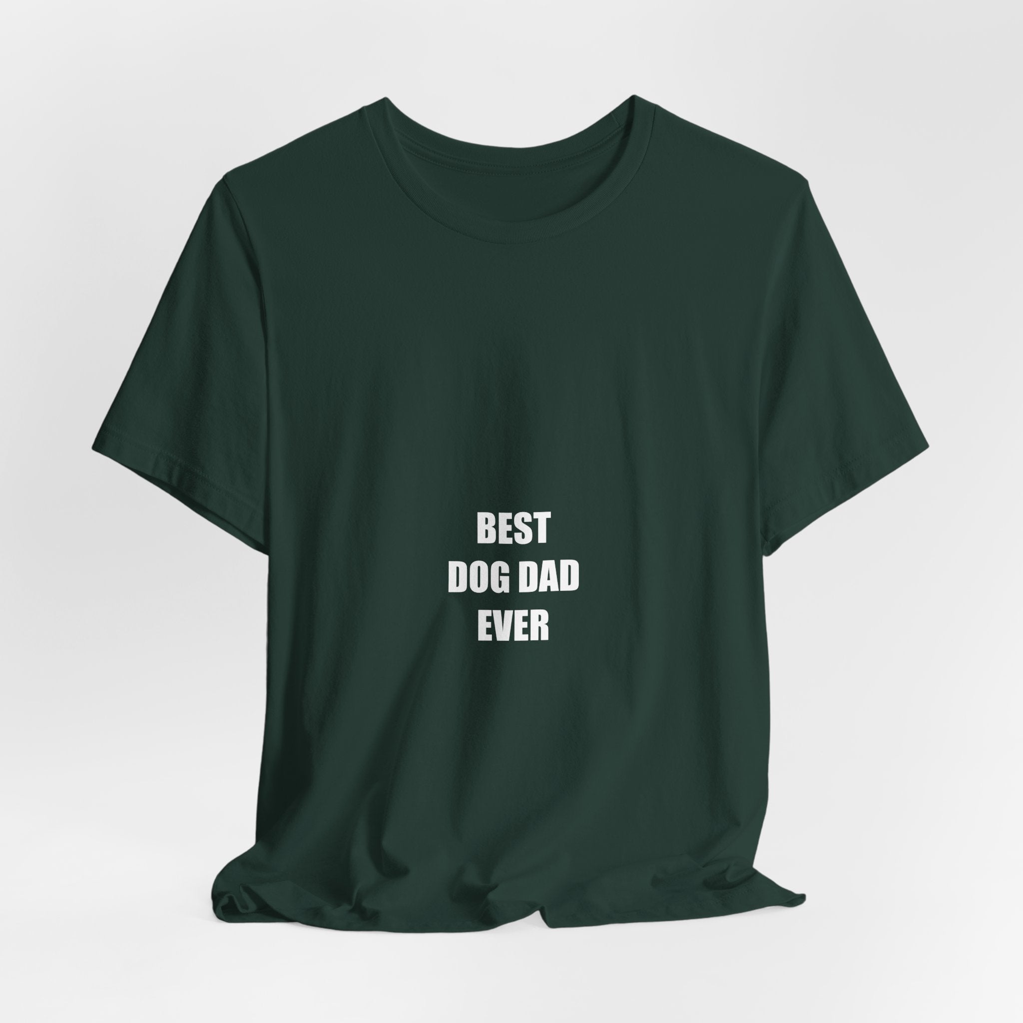 Best Dog Dad Ever Shirt - Dog Dad Gift, Father's Day Dog Lover Tee, Gift for Dog Owner, Premium Bella Canvas