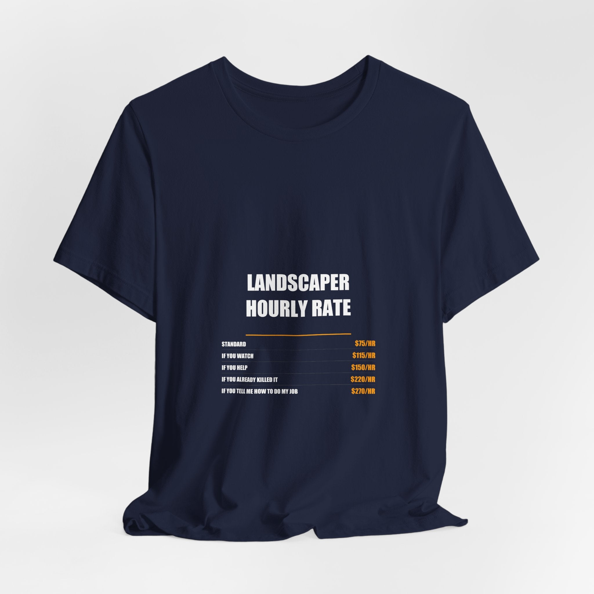 Landscaper Hourly Rate Shirt - view 16