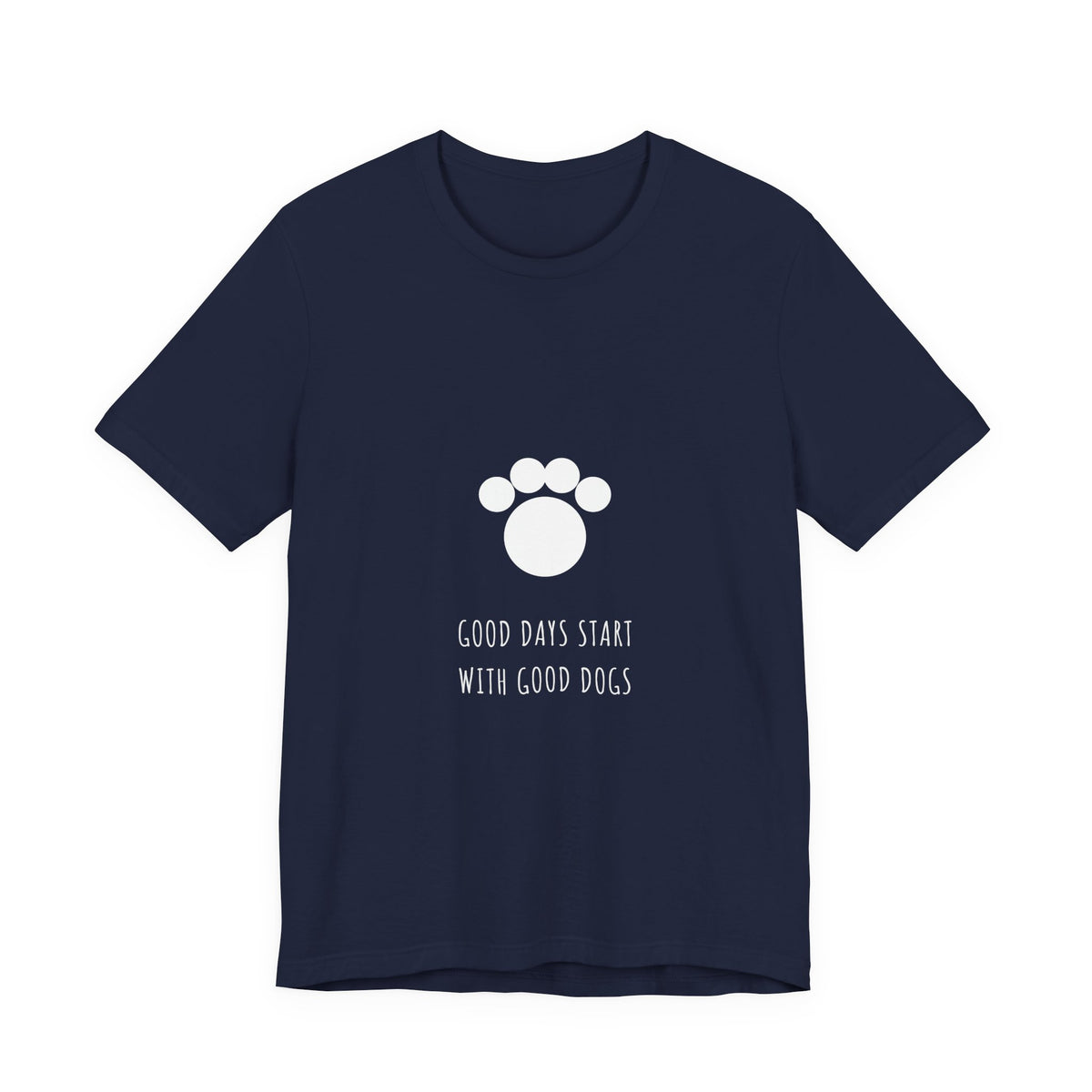 Good Days Start With Good Dogs Shirt - Boho Dog Lover Tee, Dog Mom Gift, Premium Bella Canvas