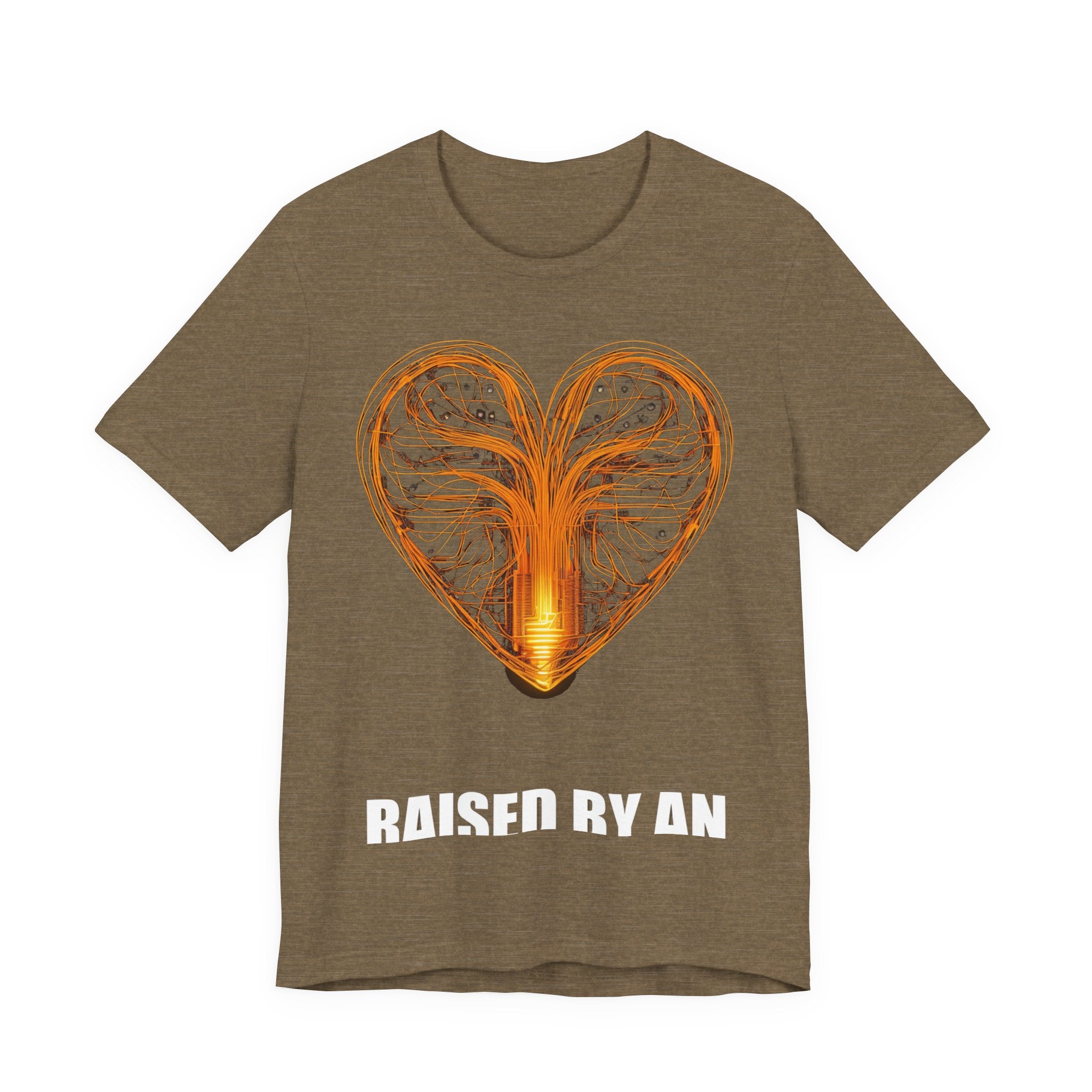Raised By An Electrician T-Shirt - view 2
