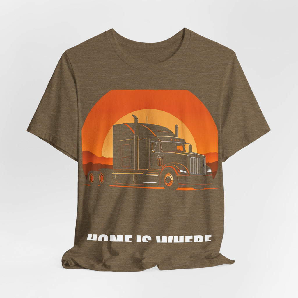 Home Is Where The Rig Parks Trucker Shirt - view 16