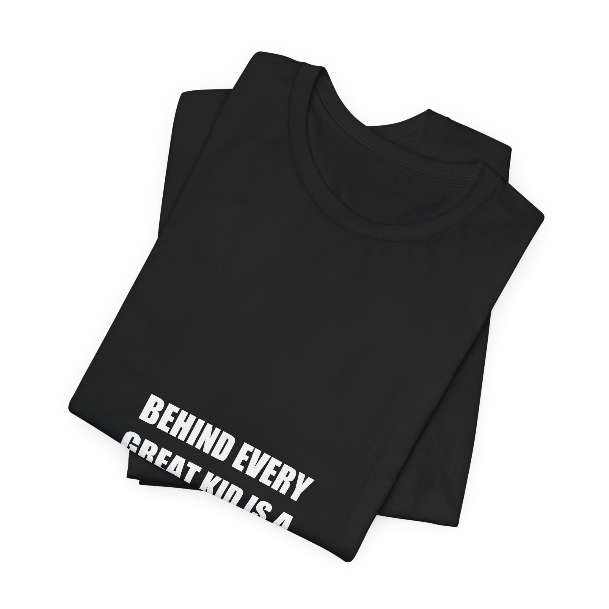 Behind Every Great Kid Is a Teacher Who Cared Shirt - Teacher Appreciation Gift, Sweet Teacher Tee, Premium Bella Canvas