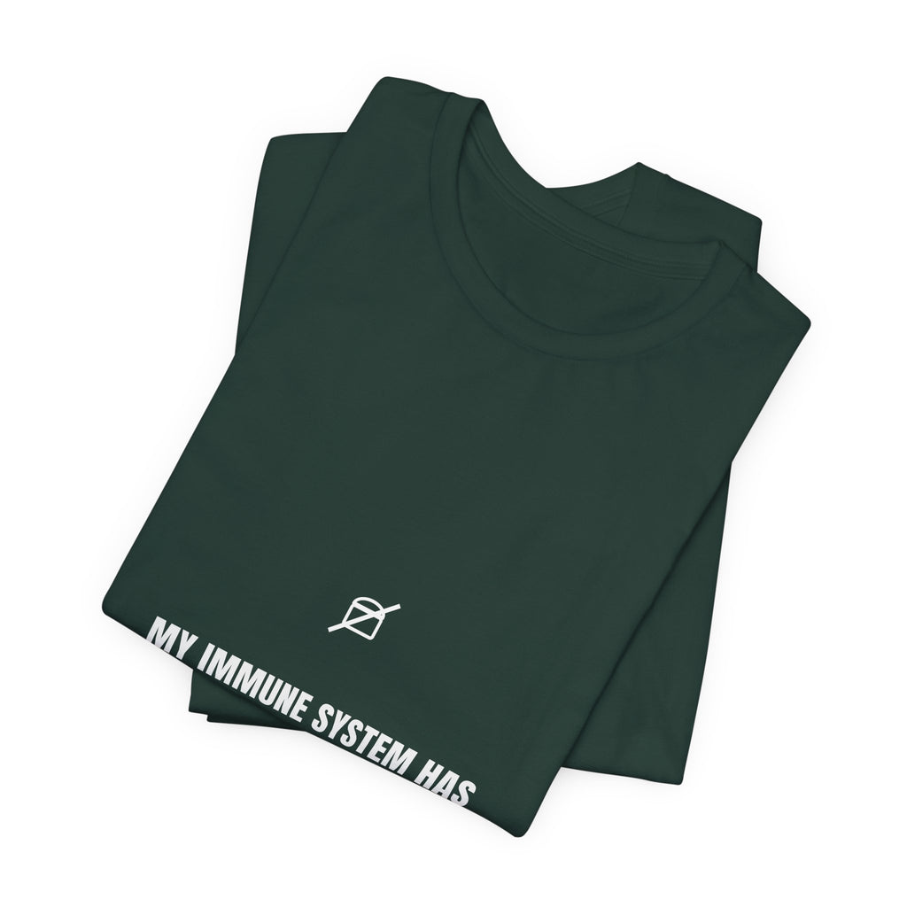 My Immune System Has Strong Opinions About Bread Shirt - Funny Celiac Autoimmune Tee, Premium Bella Canvas