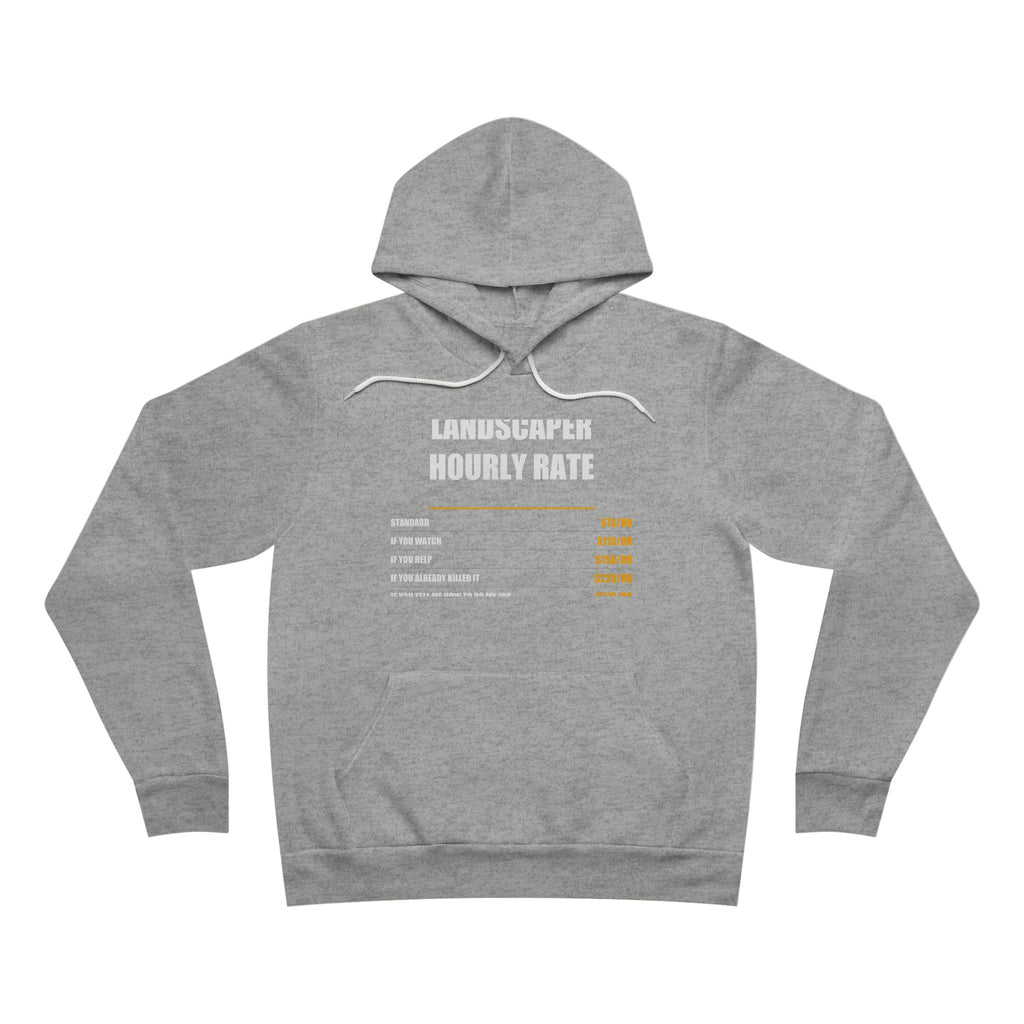Landscaper Hourly Rate Hoodie - view 3