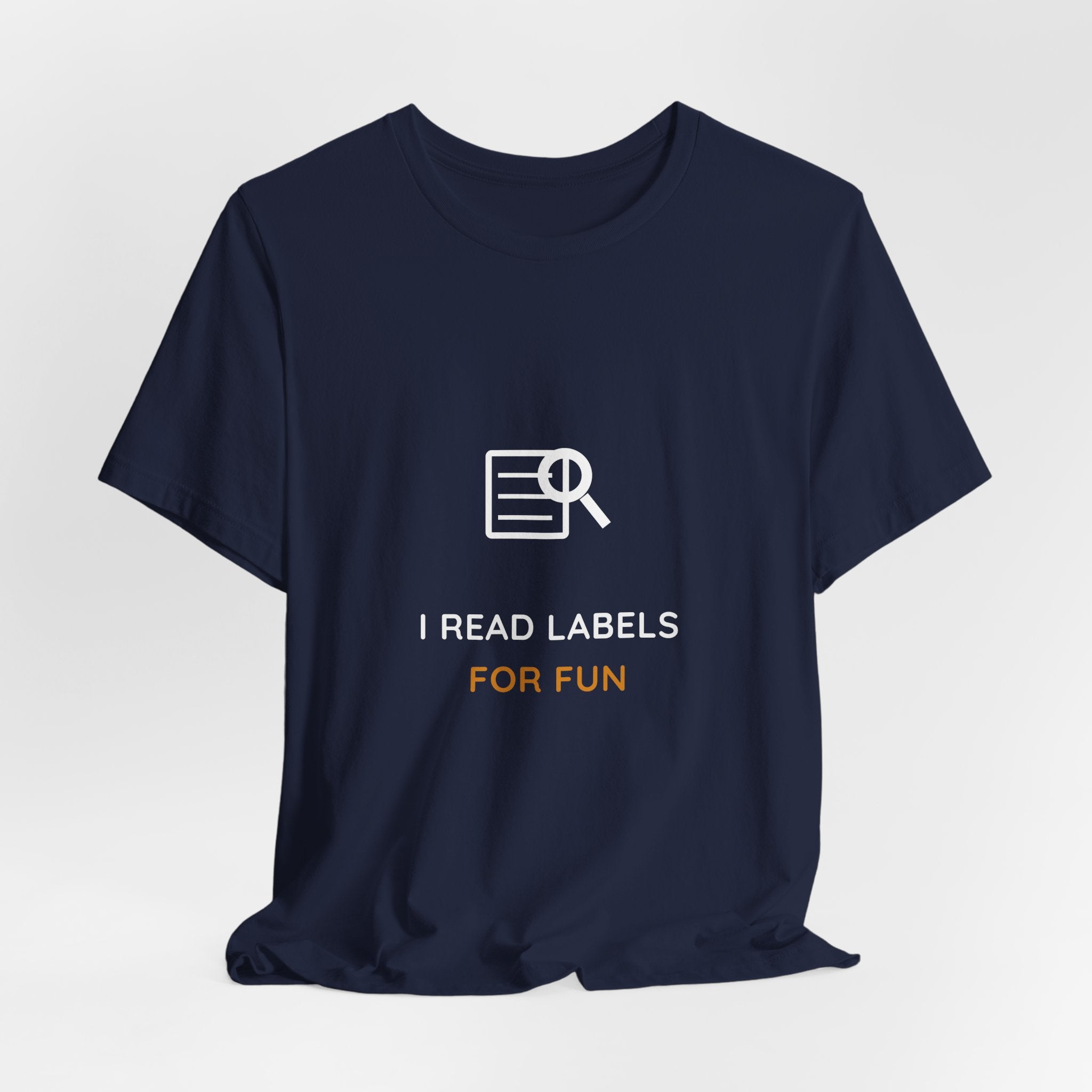 I Read Labels For Fun Celiac Shirt - Soft Rounded Edition, Premium Bella Canvas