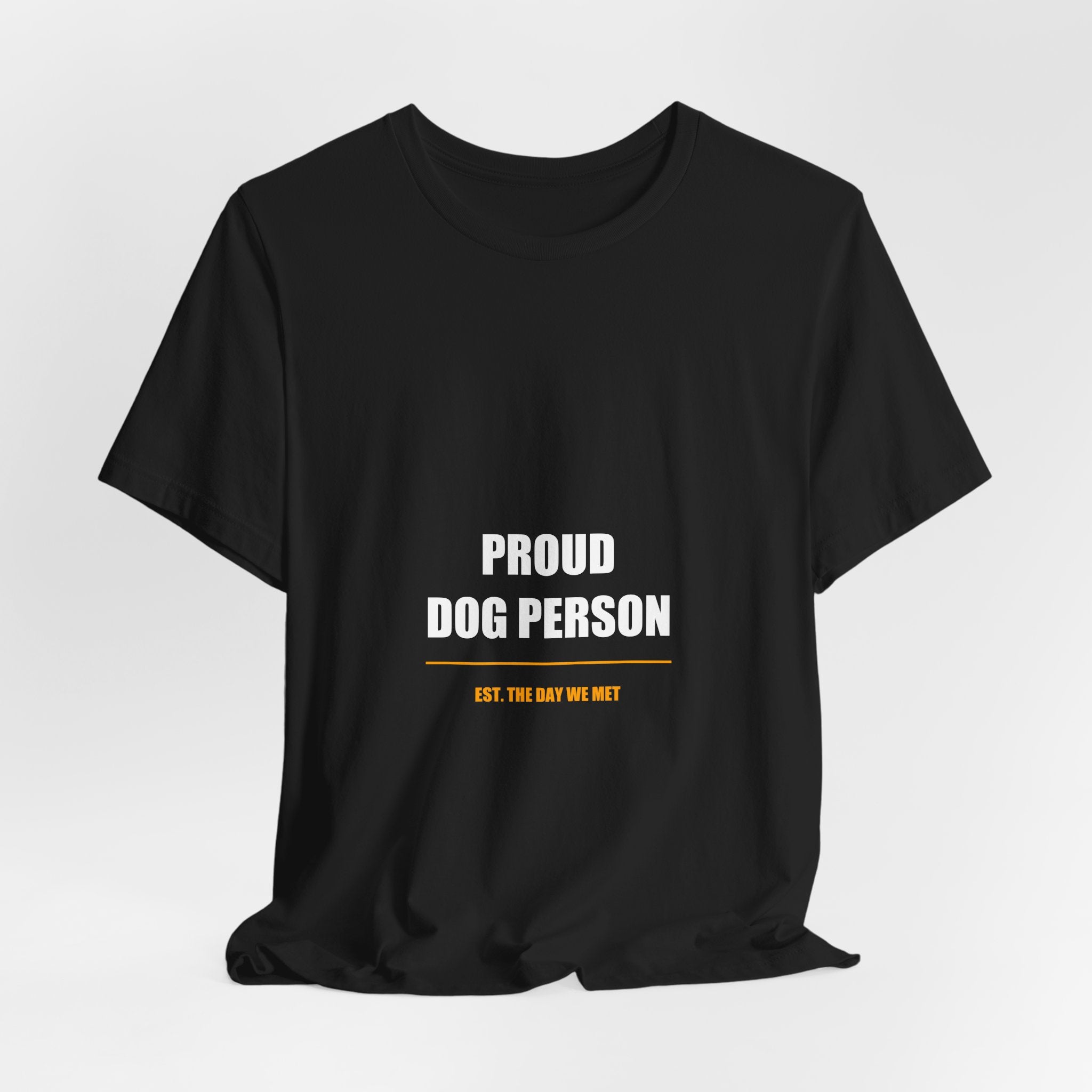 Proud Dog Person Shirt - Cute Dog Lover Gift, Dog Owner Tee, Gift for Dog Mom Dad, Premium Bella Canvas