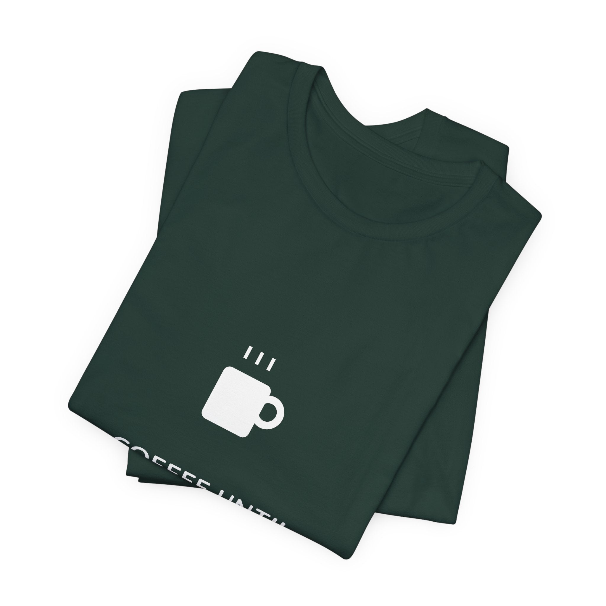 Coffee Until Cocktails Shirt - Funny Coffee Lover Tee, Brunch Shirt, Premium Bella Canvas