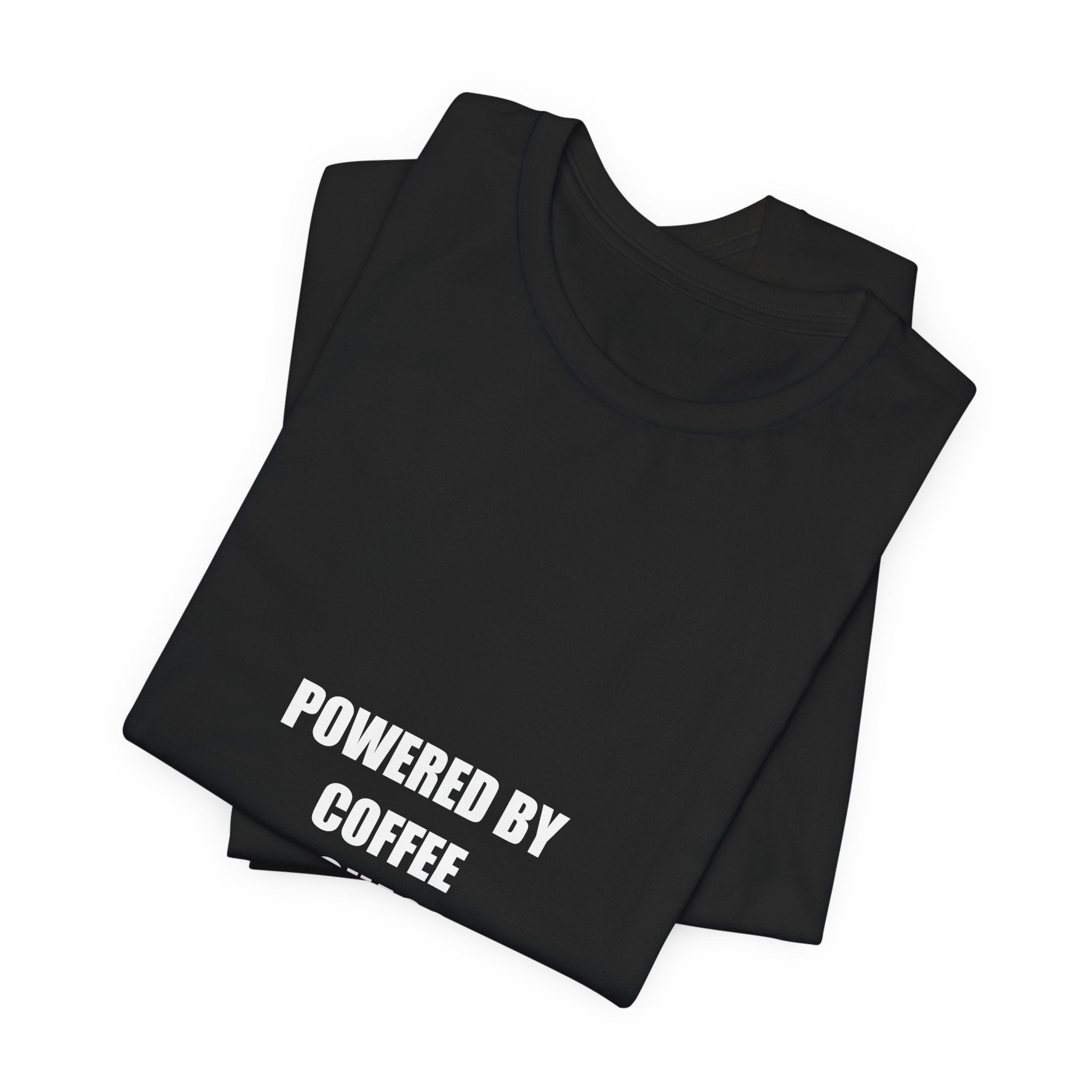 Powered by Coffee and Chaos Shirt - Funny Teacher Gift, Teacher Coffee Tee, Back to School, Premium Bella Canvas