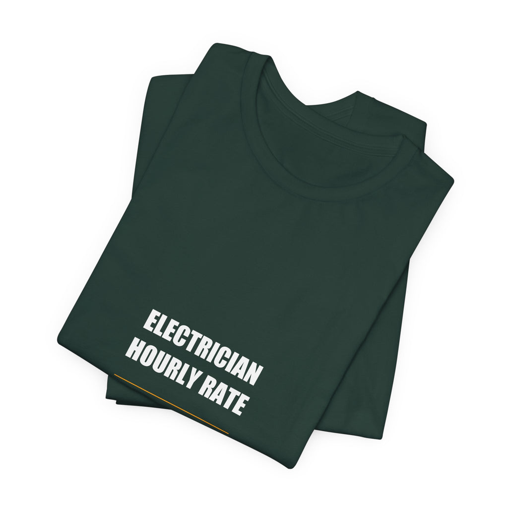 Electrician Hourly Rate Shirt - view 21