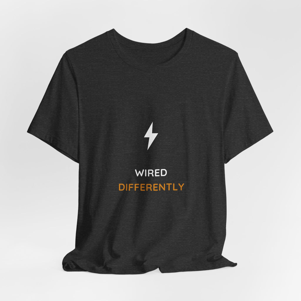Wired Differently Electrician Shirt - Soft Rounded Edition, Premium Bella Canvas