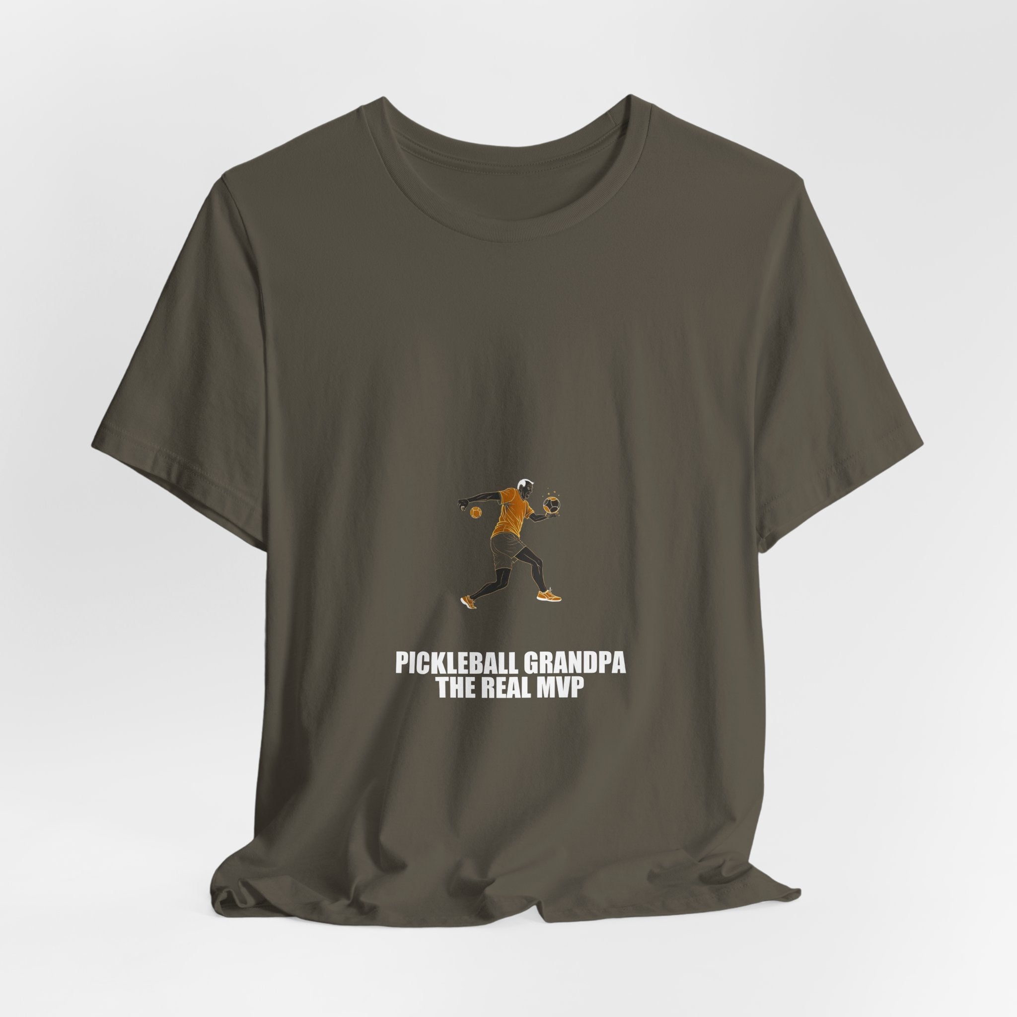 Pickleball Grandpa The Real MVP Shirt - Dad Gift, Fathers Day, Tee, T-Shirt