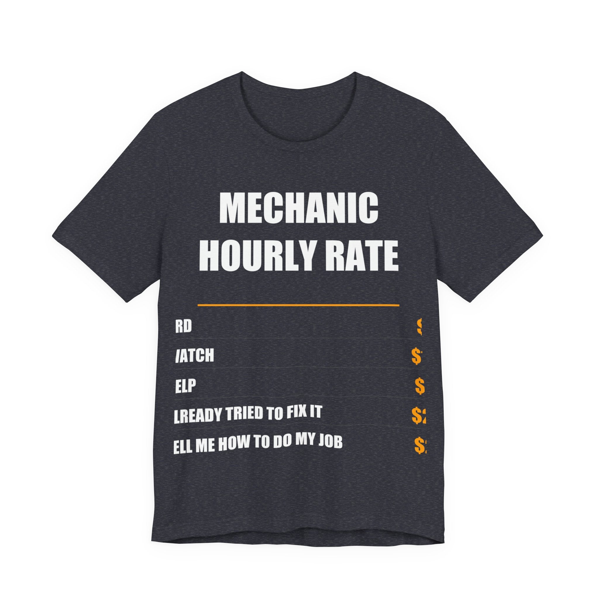 Mechanic Hourly Rate Shirt - view 8