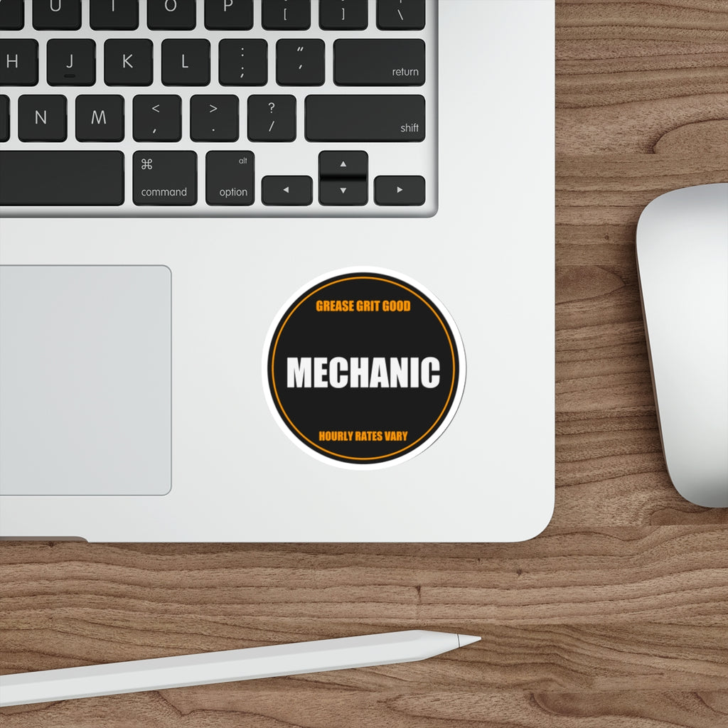 Mechanic Die-Cut Vinyl Sticker - view 9