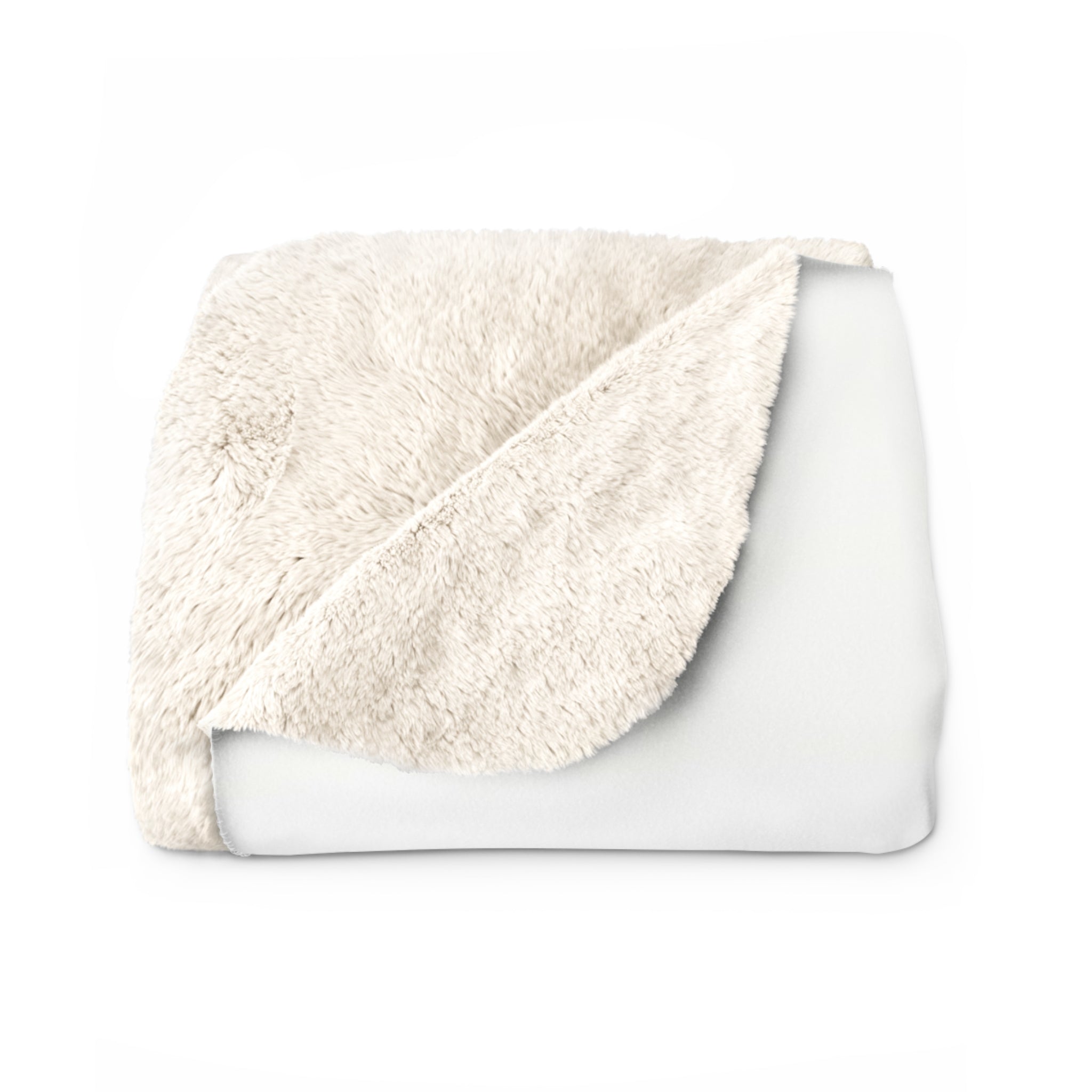 Cherry Blossom Misty Landscape Sherpa Throw Blanket - Zen Asian-Inspired Decor, Cozy Fleece Gift