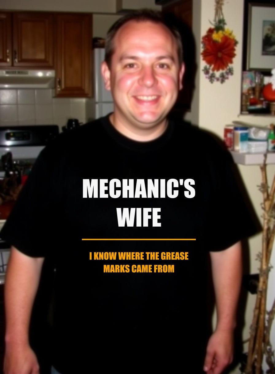 Mechanic's Wife Shirt — worn lifestyle photo