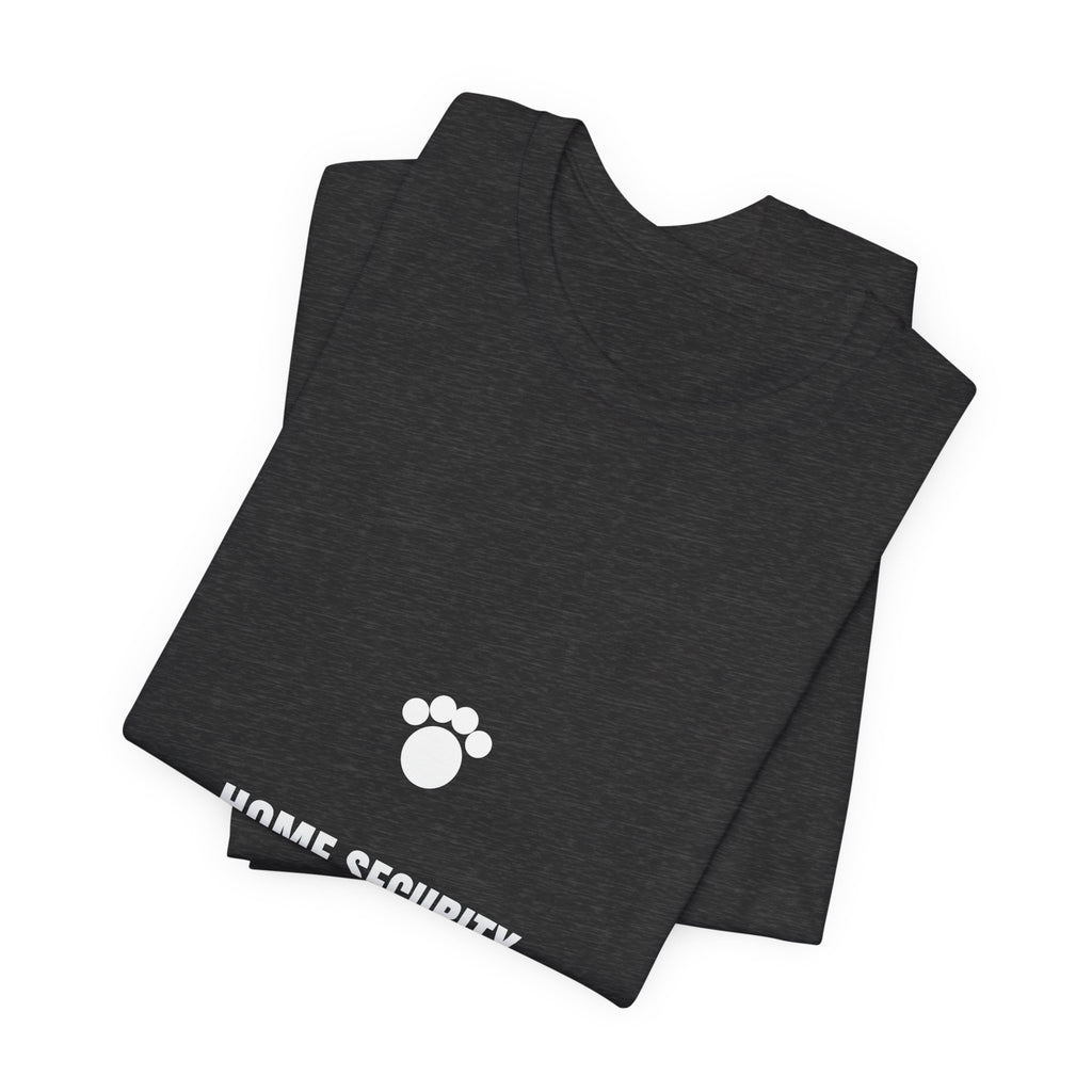 Home Security Powered By Kisses Shirt - Funny Dog Tee, Premium Bella Canvas