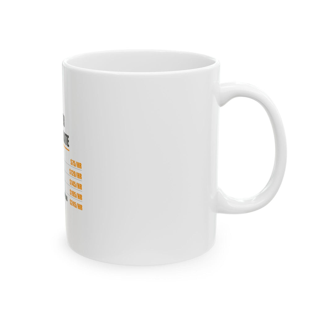 Painter Hourly Rate Mug - view 5