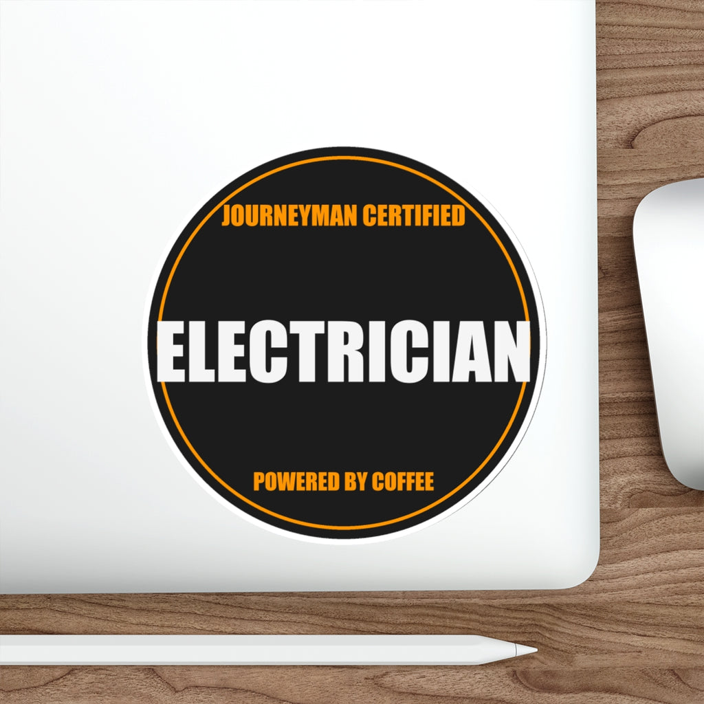 Electrician Die-Cut Vinyl Sticker - view 17