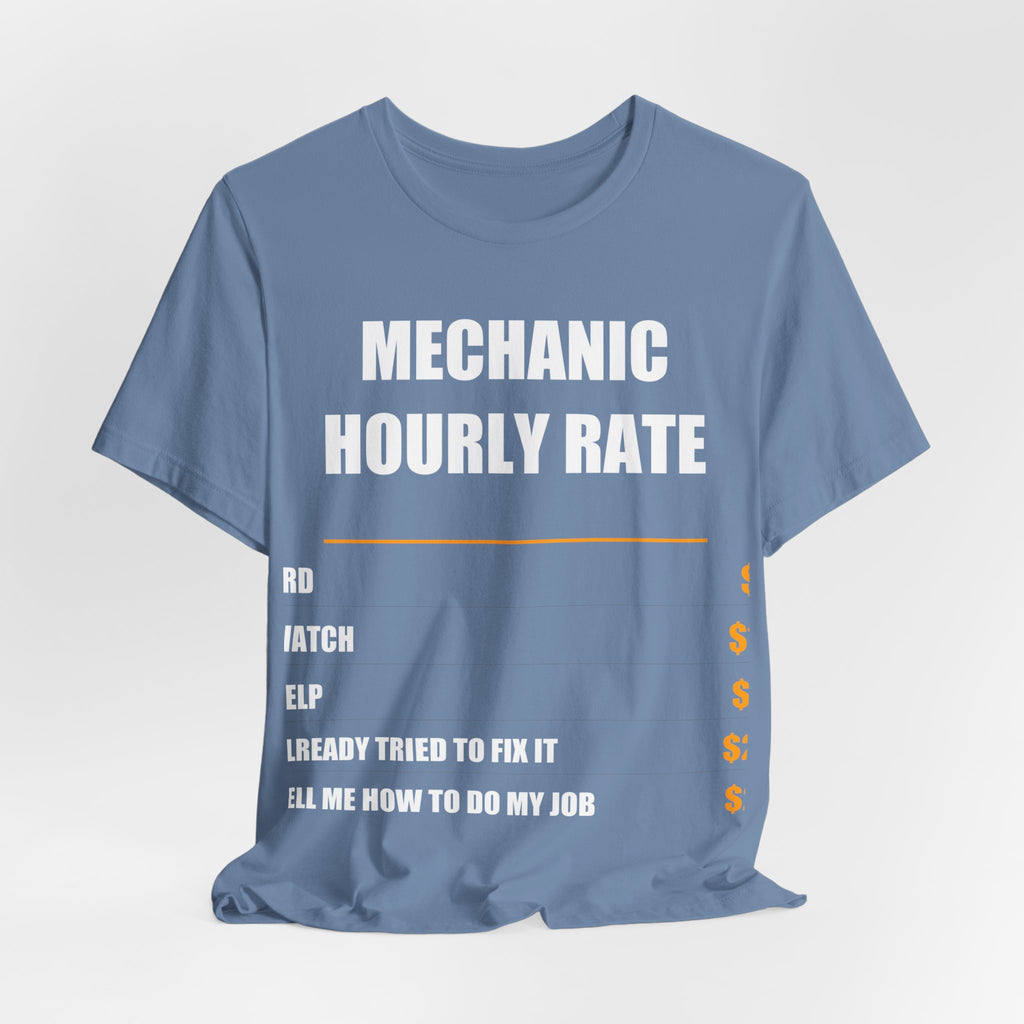 Mechanic Hourly Rate Shirt - view 25
