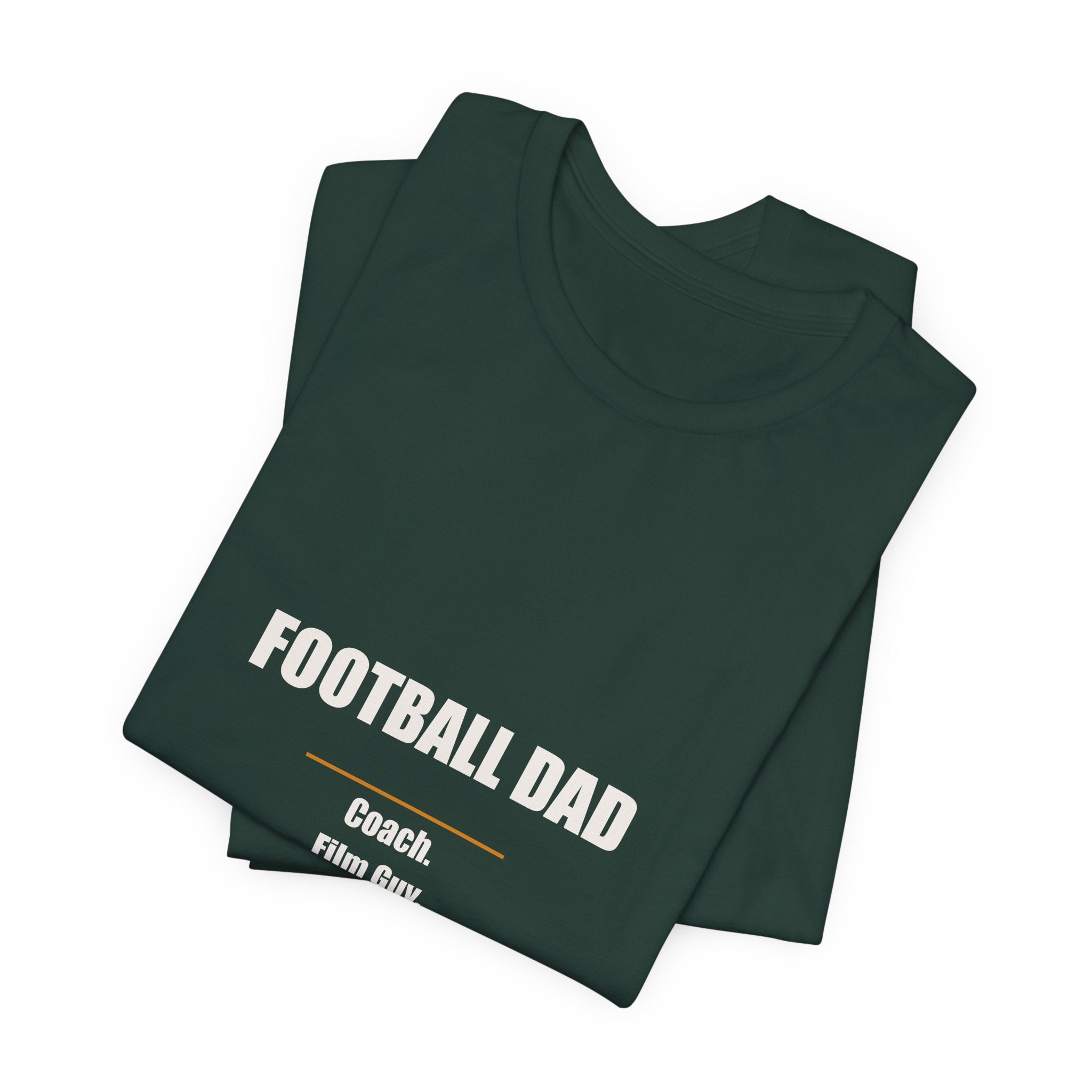 Football Dad Shirt - Coach Film Guy Trainer Driver Quiet On Sundays, Funny Football Dad Gift, Premium Bella Canvas Tee