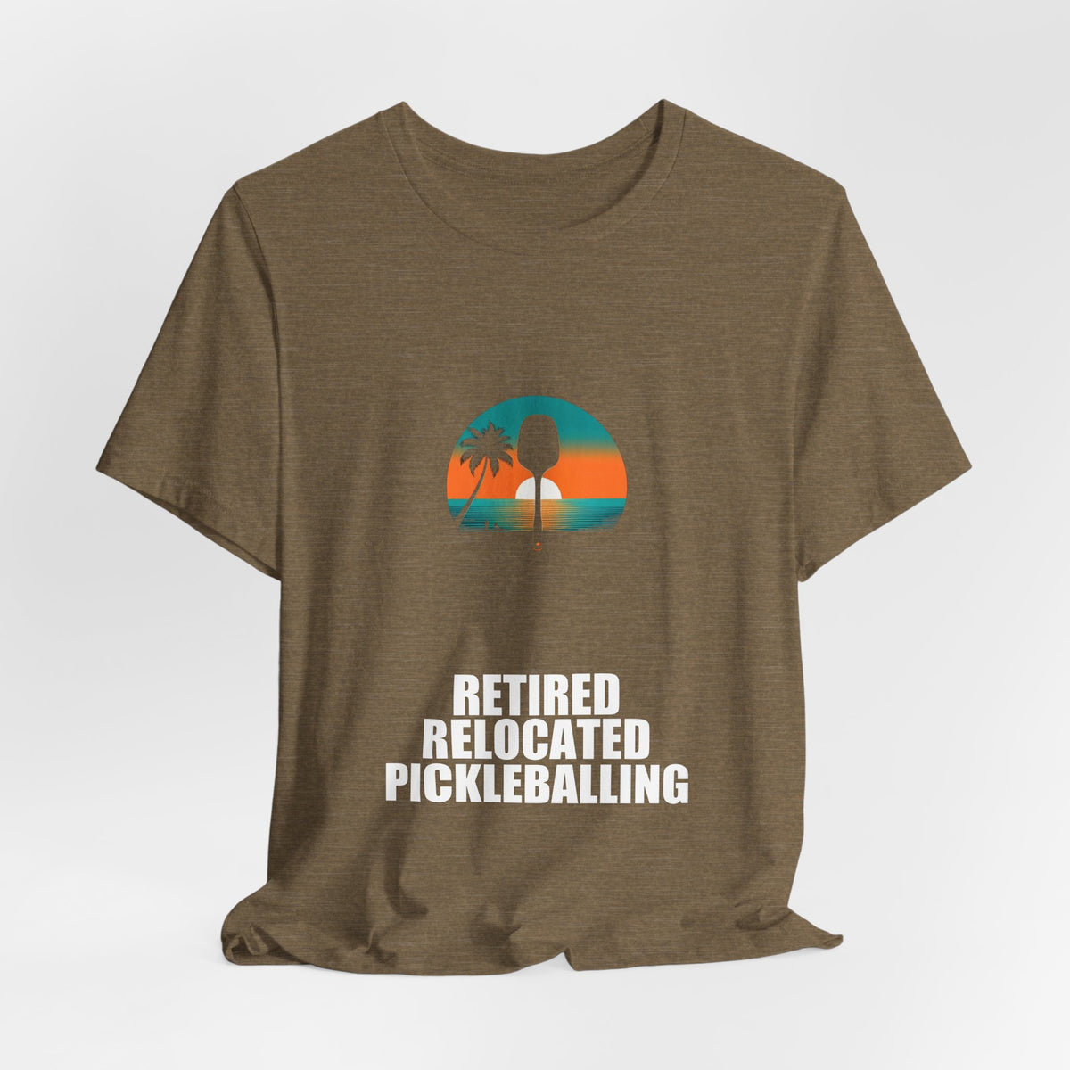 Retired Relocated Pickleballing Shirt - Retirement Gift, Retired 2026, Tee, T-Shirt