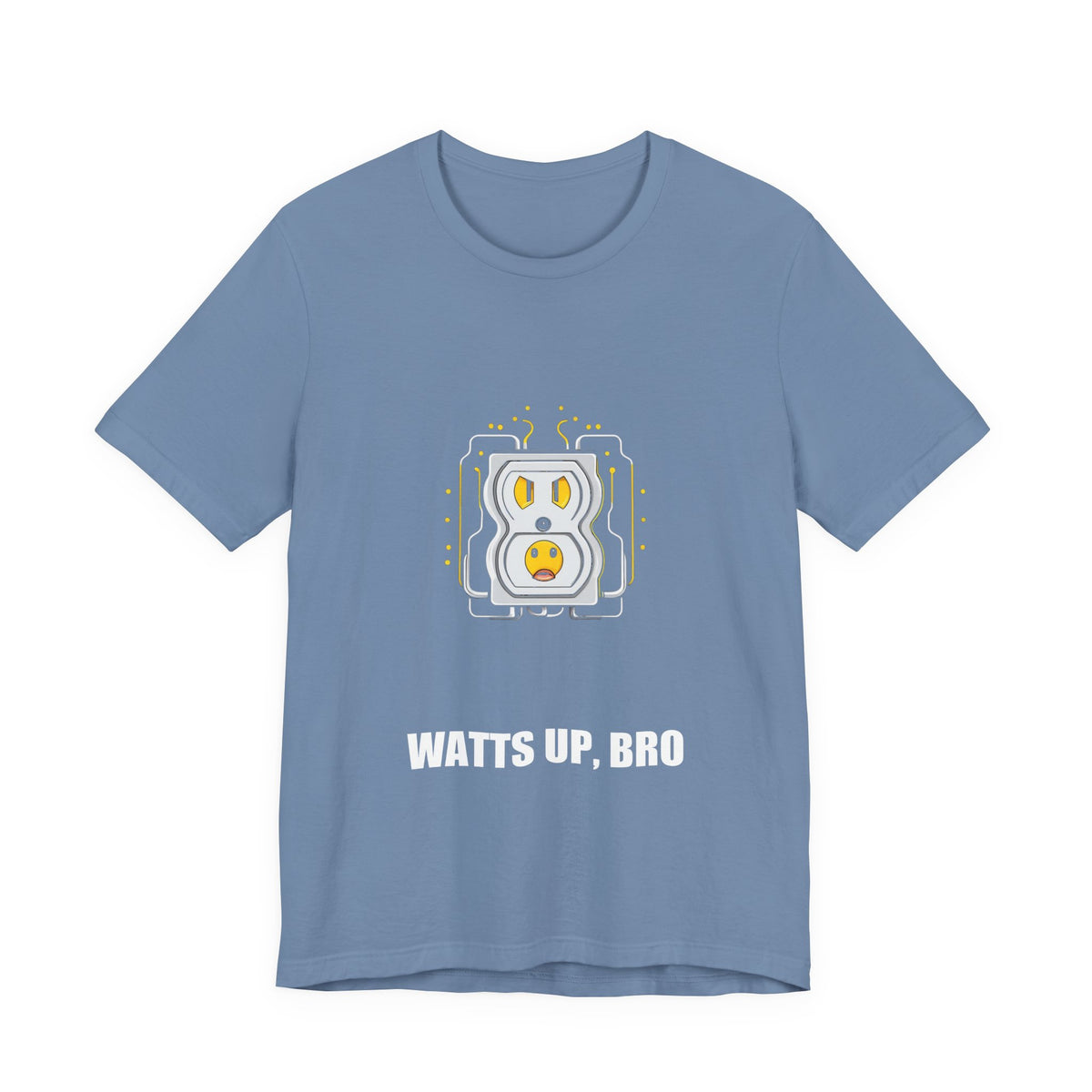 Watts Up Bro Funny Electrician Shirt - Electrician, Electrician Gift, Funny Electrician, Electrician Gifts, Tee, T-Shirt