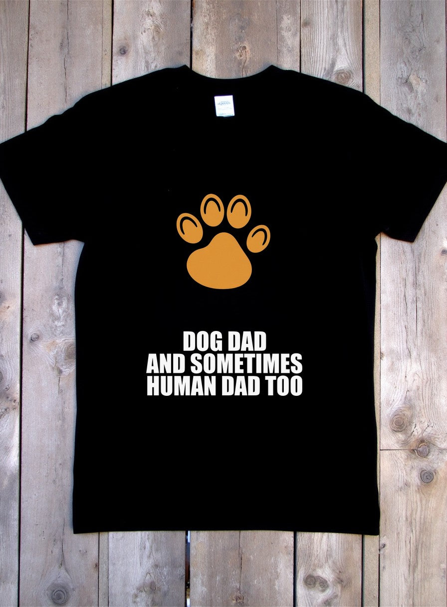 Dog Dad Shirt — flat lay photo