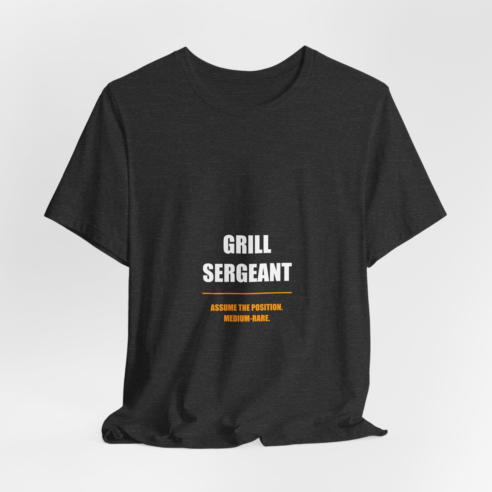 Grill Sergeant Shirt - Funny BBQ Dad Tee, Father's Day Grilling Gift, Premium Bella Canvas