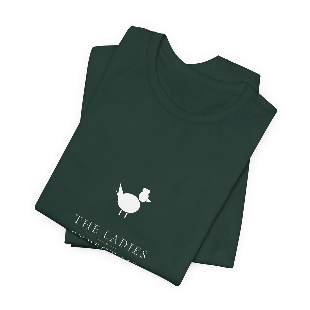 The Ladies Expect Me Shirt - Funny Chicken Keeper Tee, Premium Bella Canvas