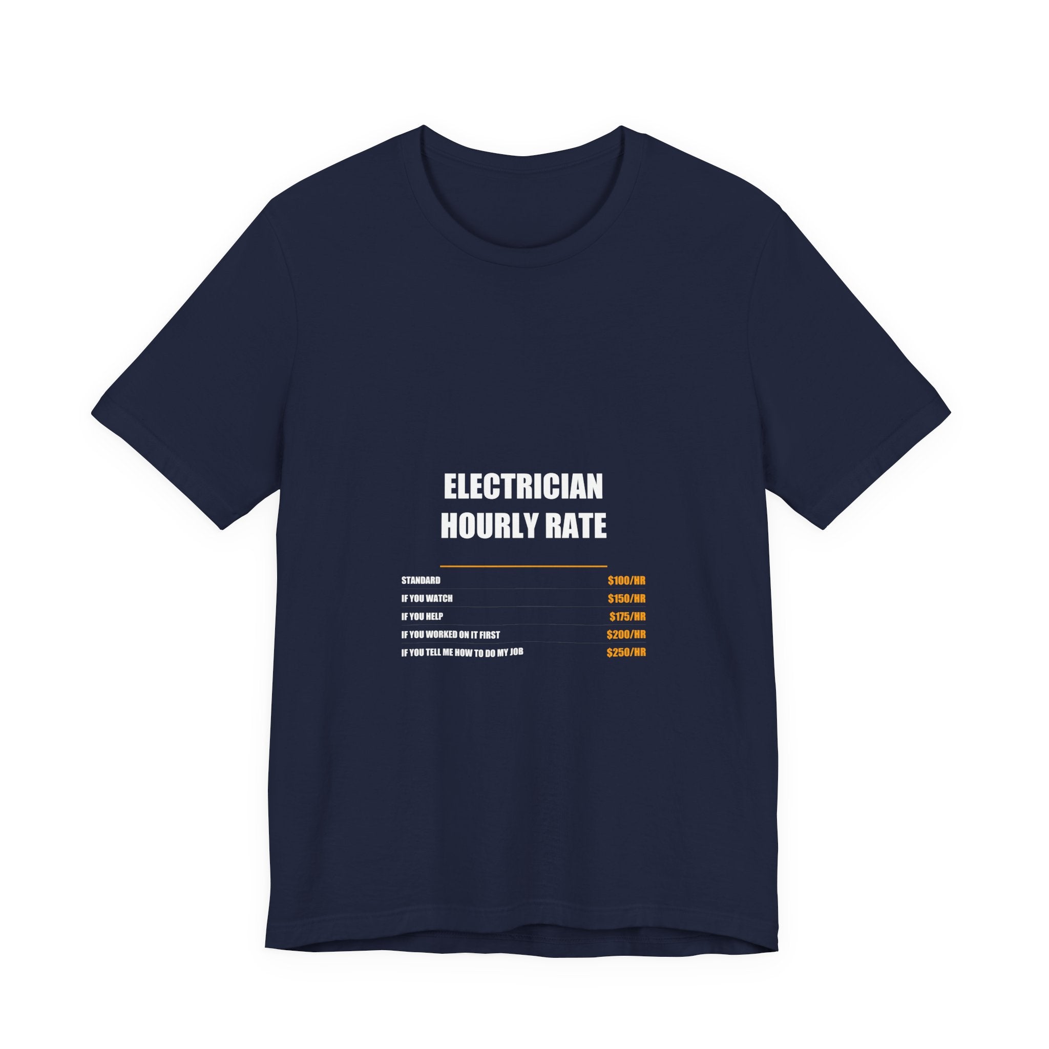 Electrician Hourly Rate Shirt - view 9