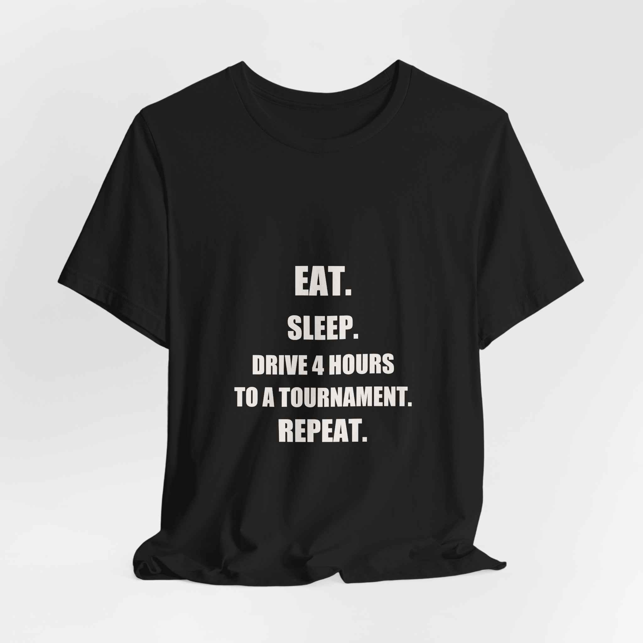 Travel Baseball Mom Shirt - Eat Sleep Drive 4 Hours To A Tournament Repeat, Funny Baseball Mom Gift, Premium Tee