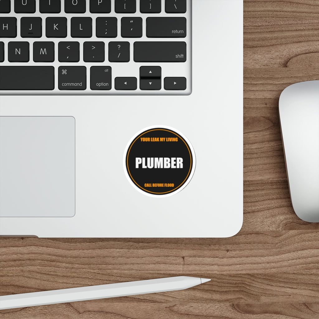 Plumber Die-Cut Vinyl Sticker - view 9