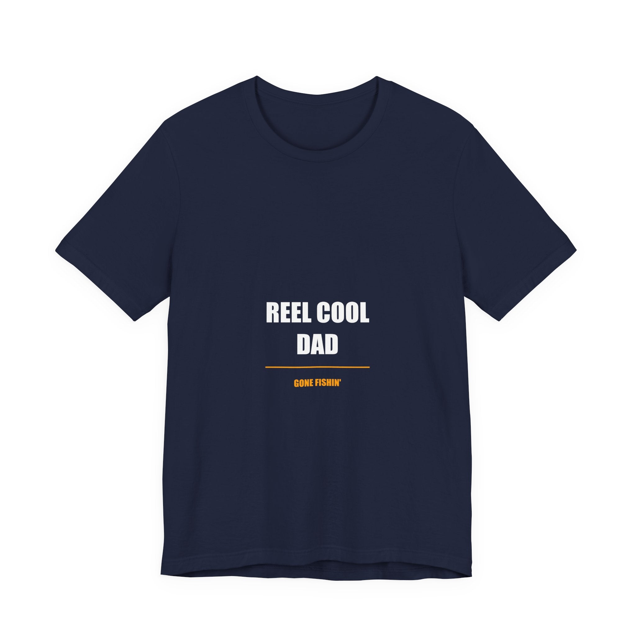 Reel Cool Dad Shirt - Funny Fishing Dad Tee, Father's Day Fishing Gift, Premium Bella Canvas