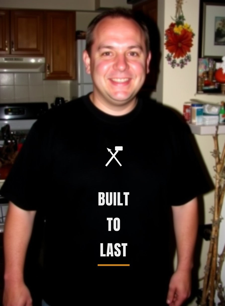 Built To Last Tradesman Shirt — worn lifestyle photo