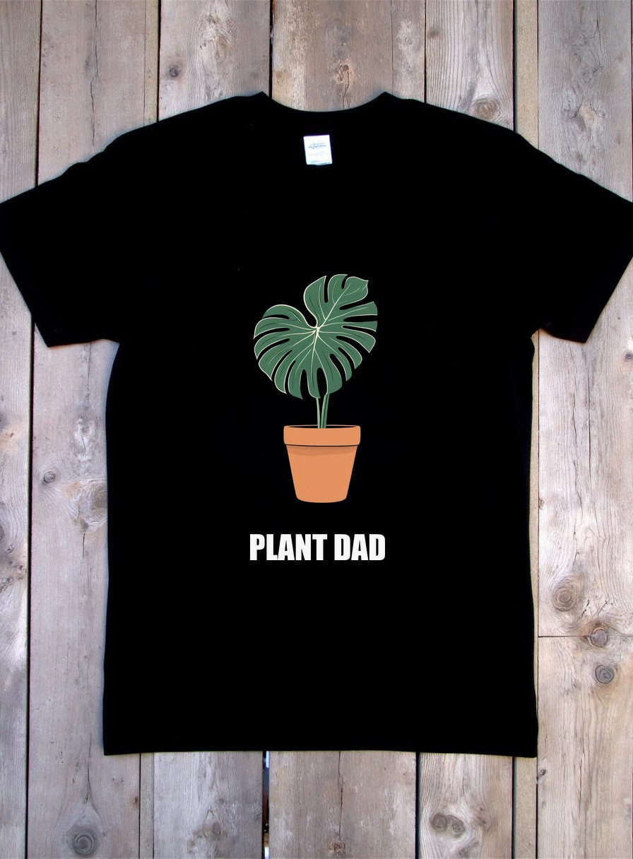 Plant Dad Shirt — flat lay photo