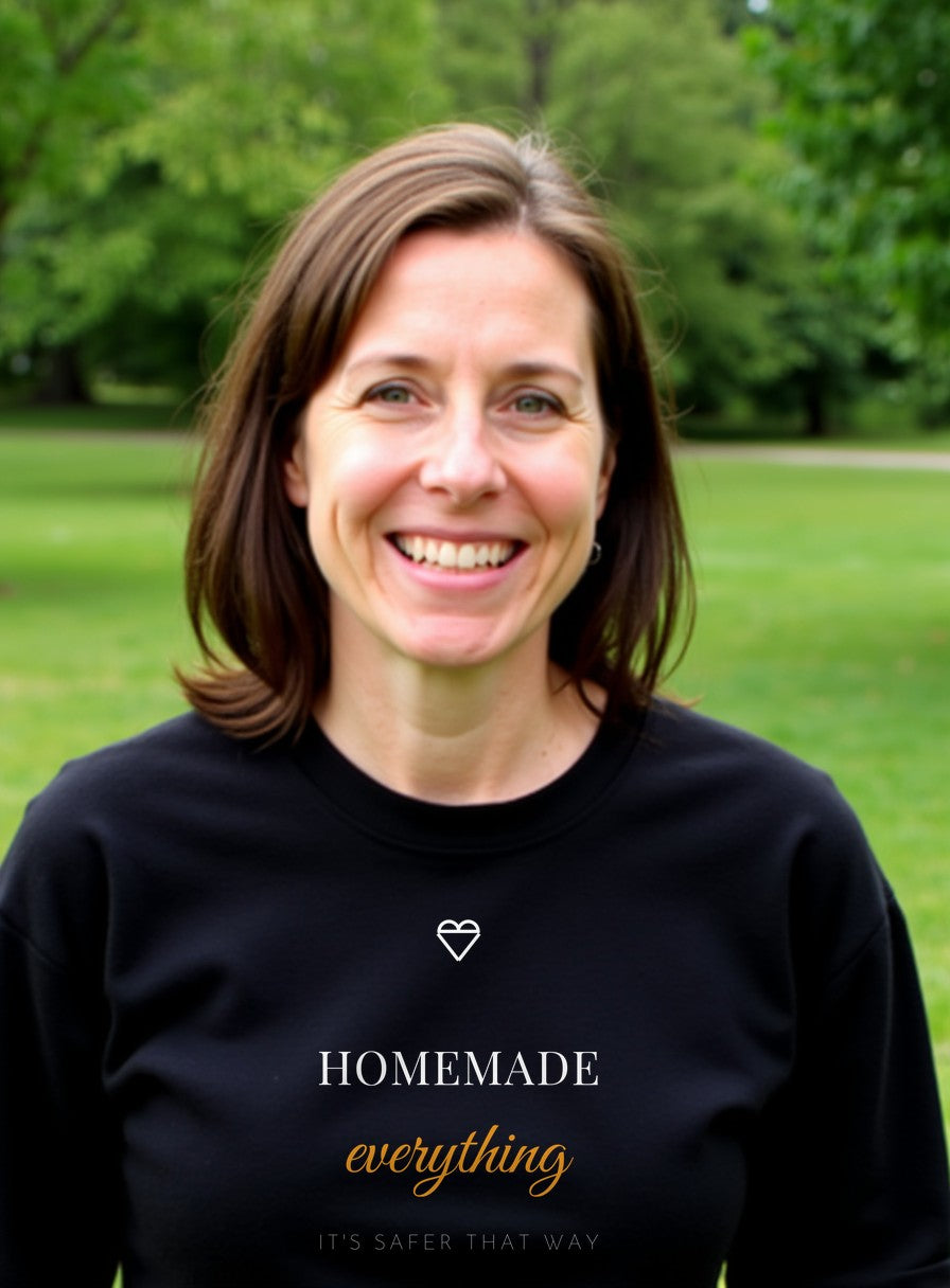 Homemade Everything It's Safer That Way Shirt — worn lifestyle photo